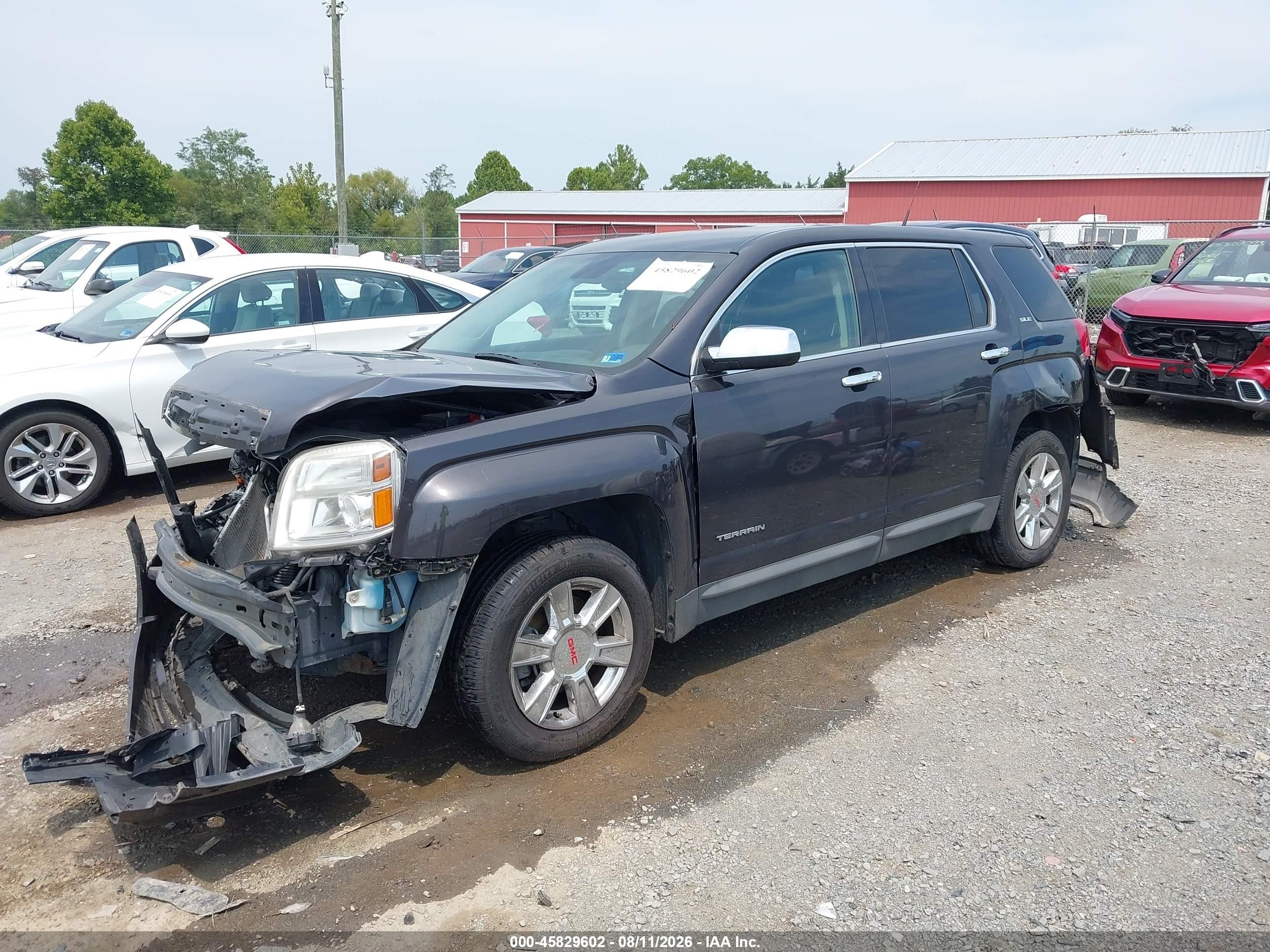 2013 Gmc Terrain Sle-1 Черный vin: 2GKFLREK1D6106913