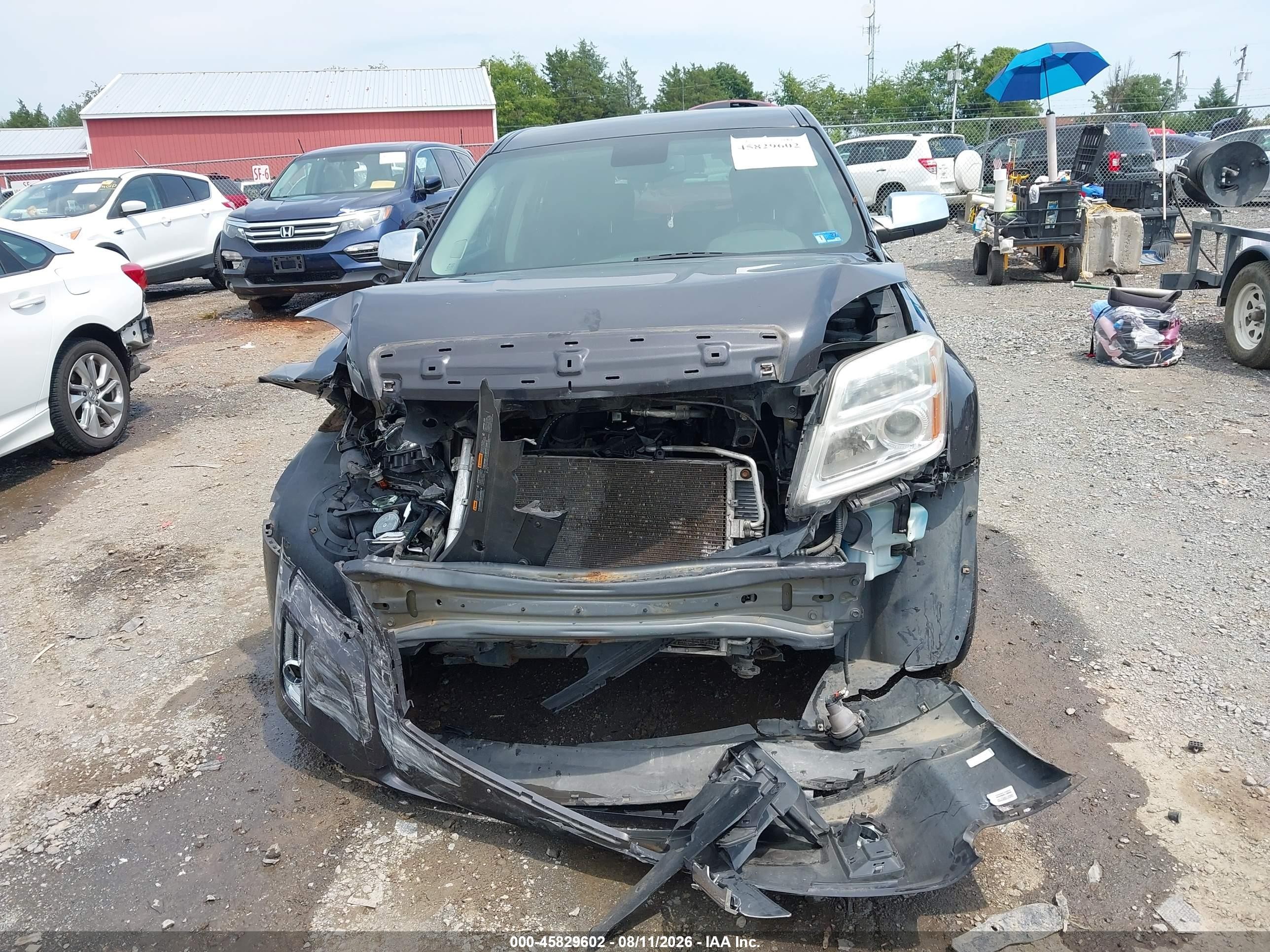 2013 Gmc Terrain Sle-1 Черный vin: 2GKFLREK1D6106913