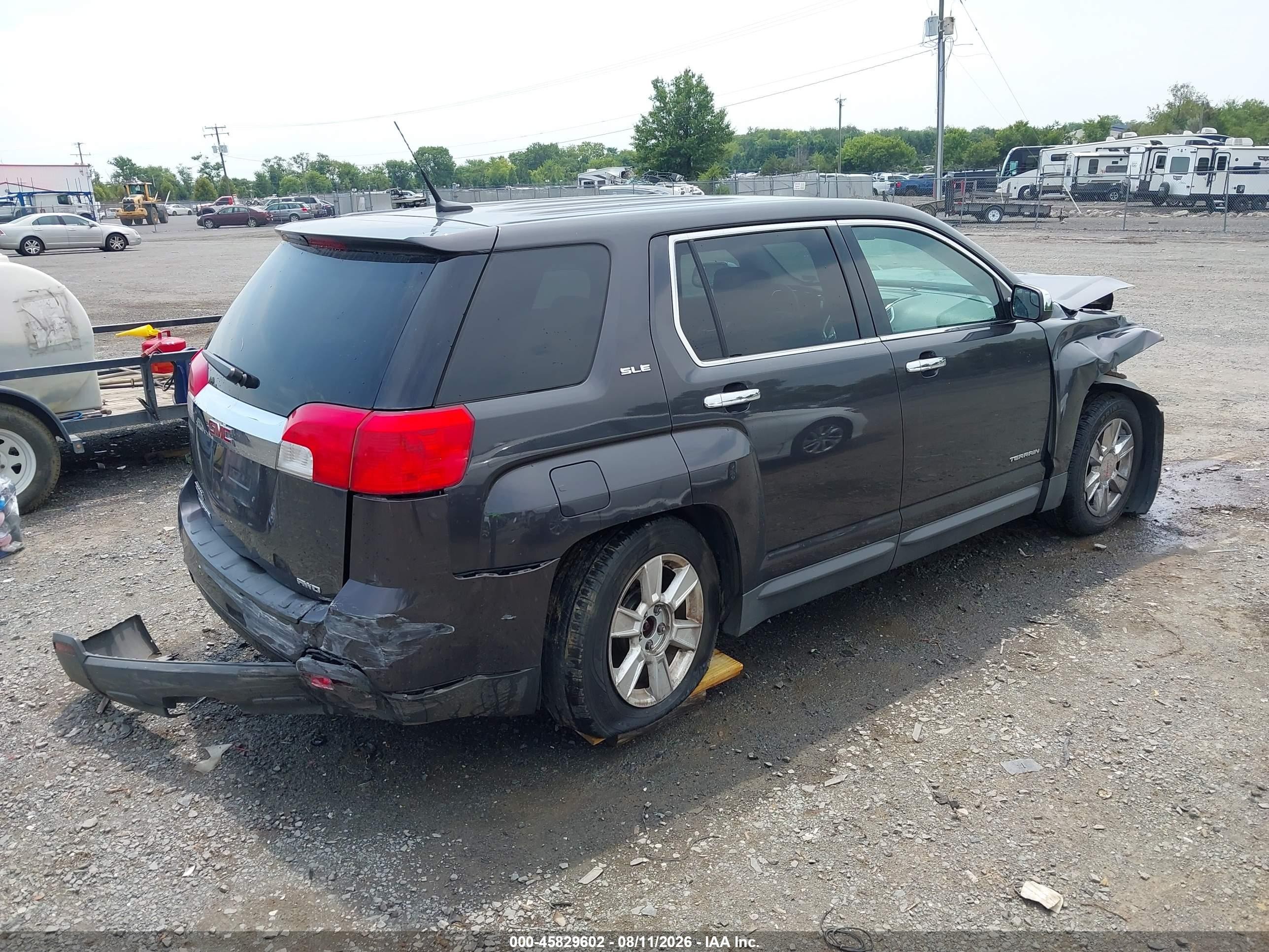 2013 Gmc Terrain Sle-1 Черный vin: 2GKFLREK1D6106913