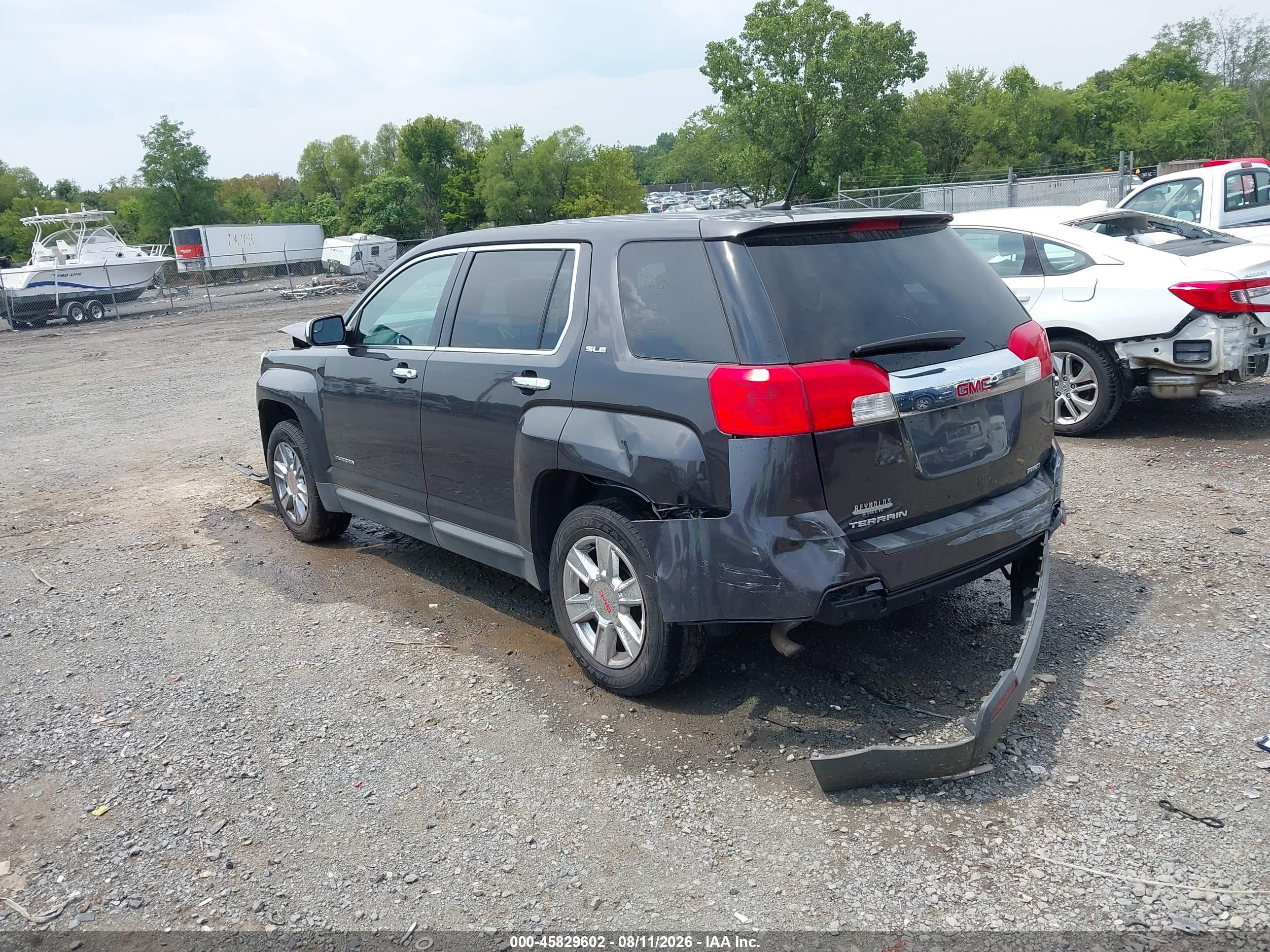 2013 Gmc Terrain Sle-1 Черный vin: 2GKFLREK1D6106913