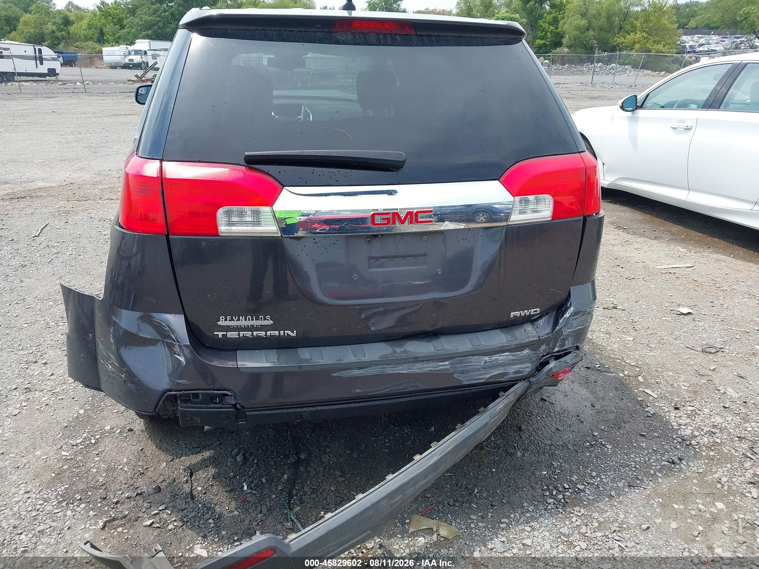 2013 Gmc Terrain Sle-1 Черный vin: 2GKFLREK1D6106913