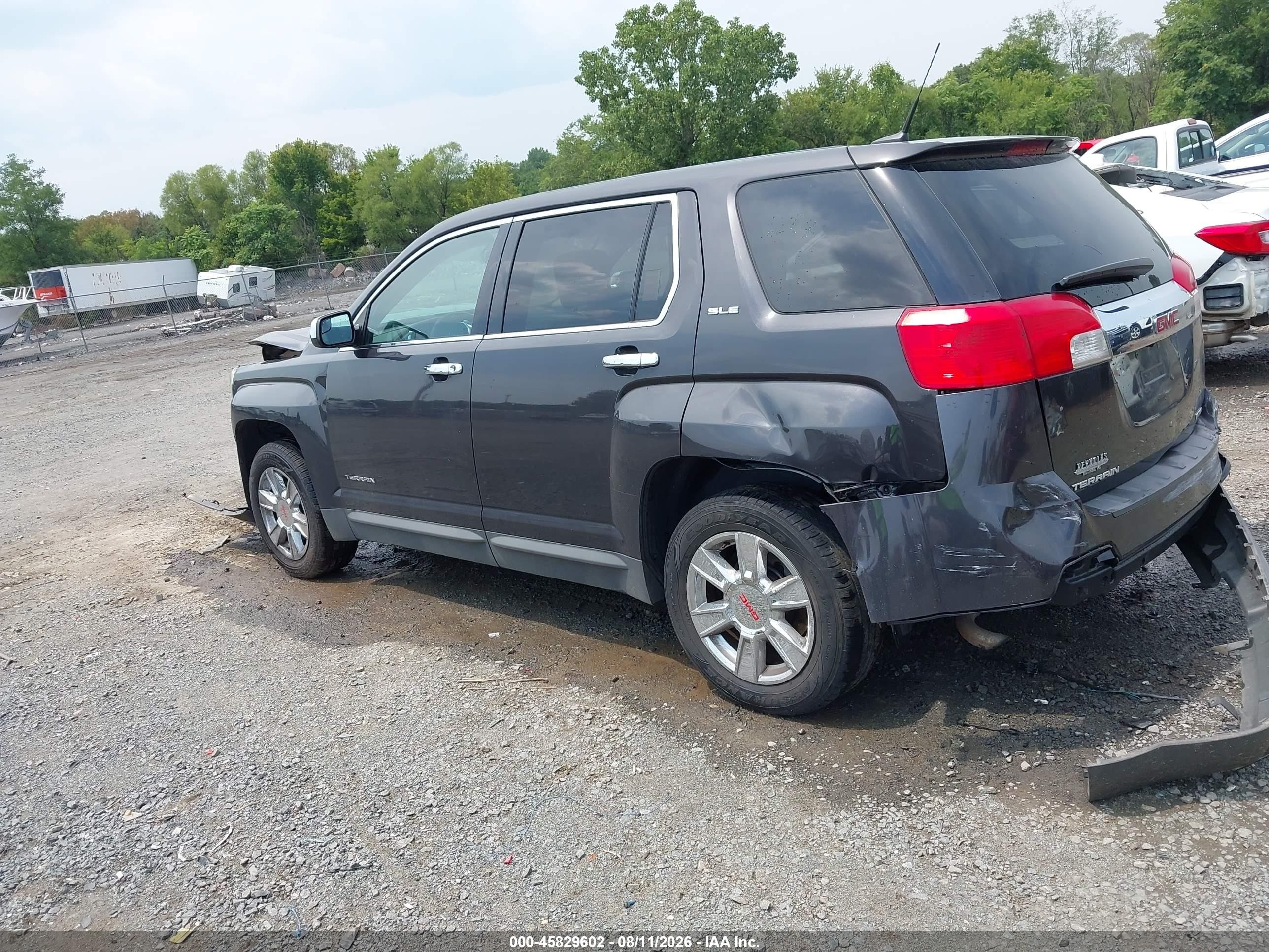 2013 Gmc Terrain Sle-1 Черный vin: 2GKFLREK1D6106913