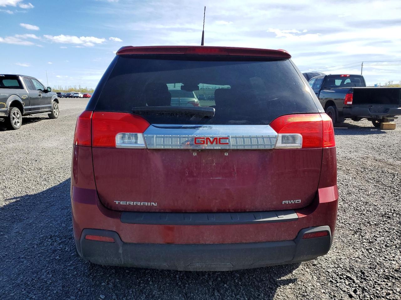 2012 Gmc Terrain Sle Burgundy vin: 2GKFLREK2C6294548