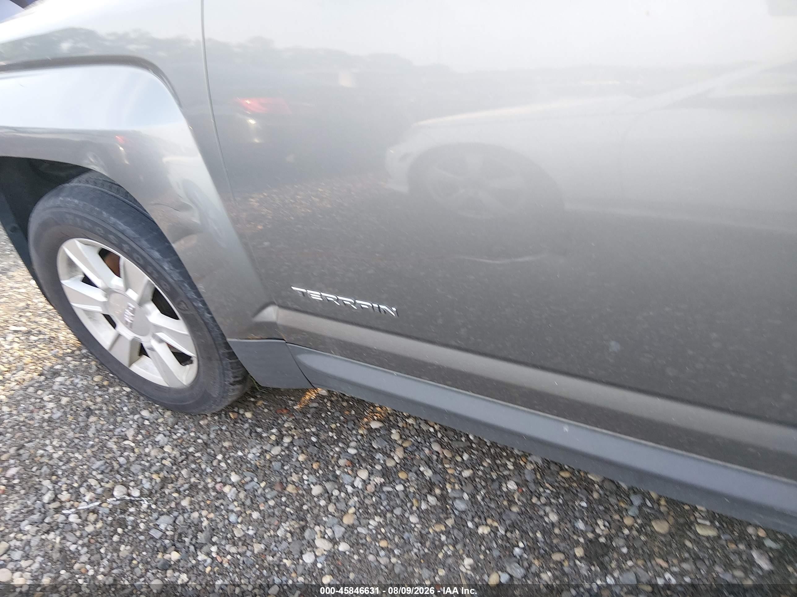 2012 Gmc Terrain Sle-1 Gray vin: 2GKFLREK2C6356160