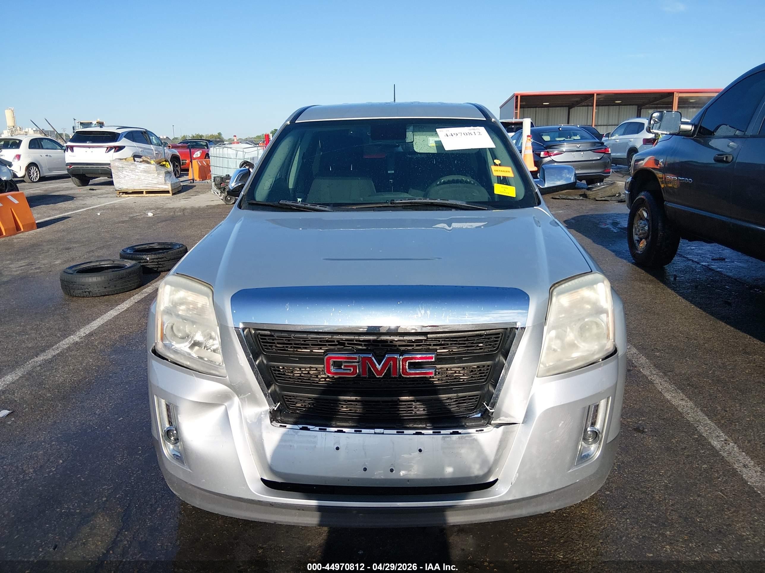 2013 Gmc Terrain Sle-1 Silver vin: 2GKFLREK3D6246638