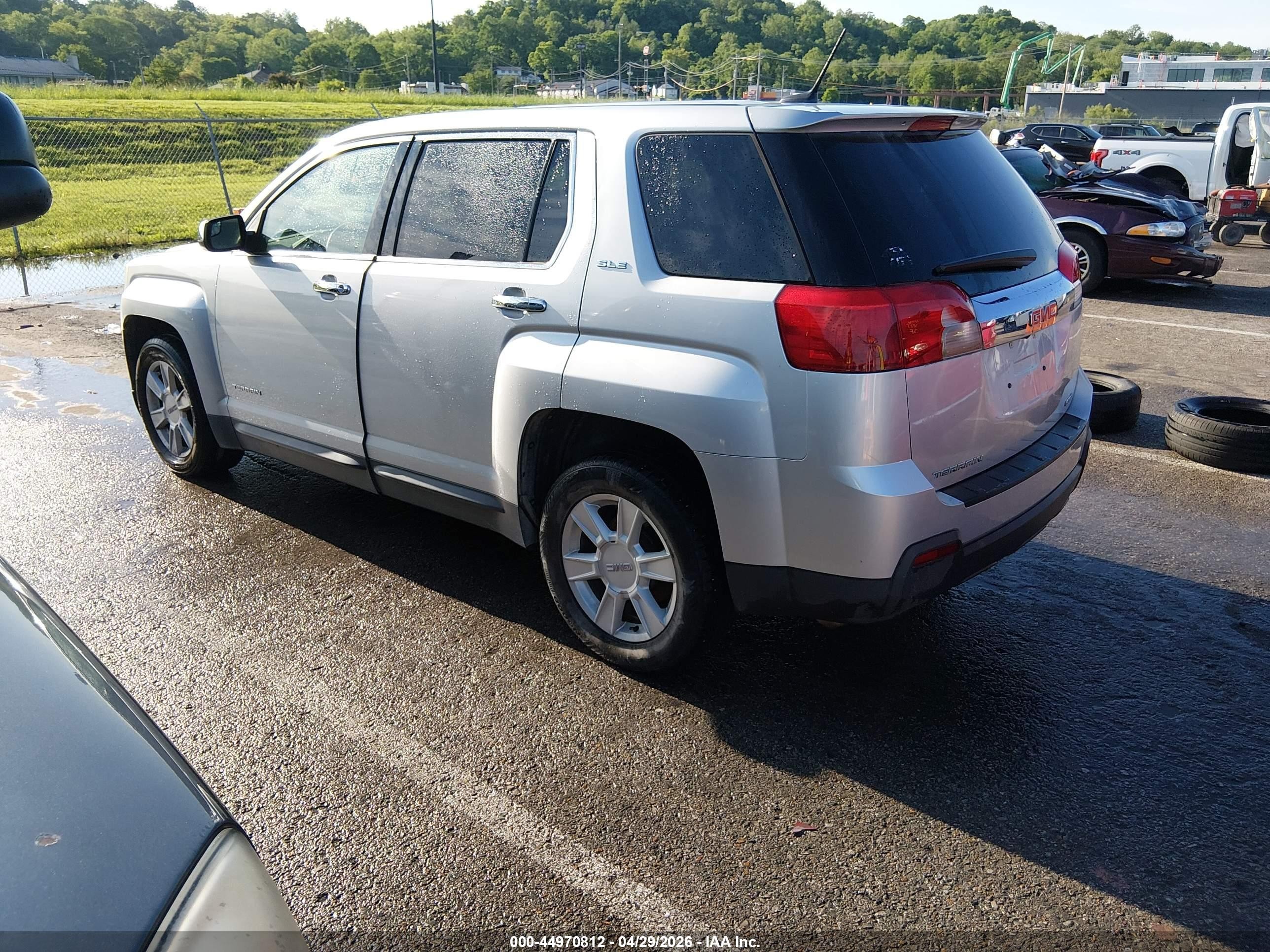2013 Gmc Terrain Sle-1 Silver vin: 2GKFLREK3D6246638