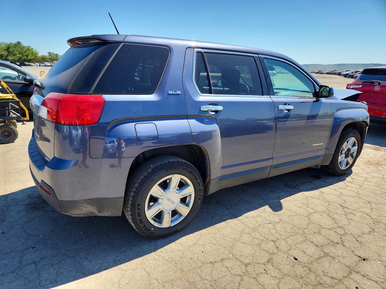2013 Gmc Terrain Sle Blue vin: 2GKFLREK3D6305316