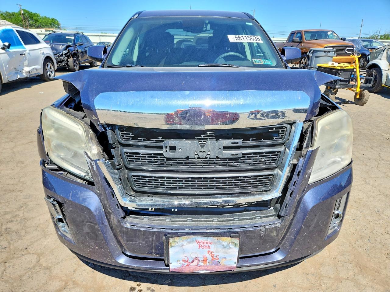 2013 Gmc Terrain Sle Blue vin: 2GKFLREK3D6305316
