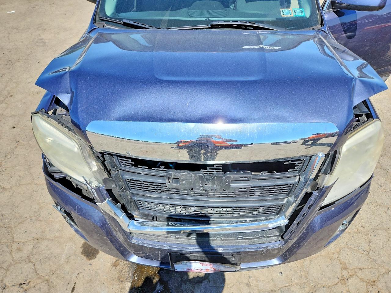 2013 Gmc Terrain Sle Blue vin: 2GKFLREK3D6305316