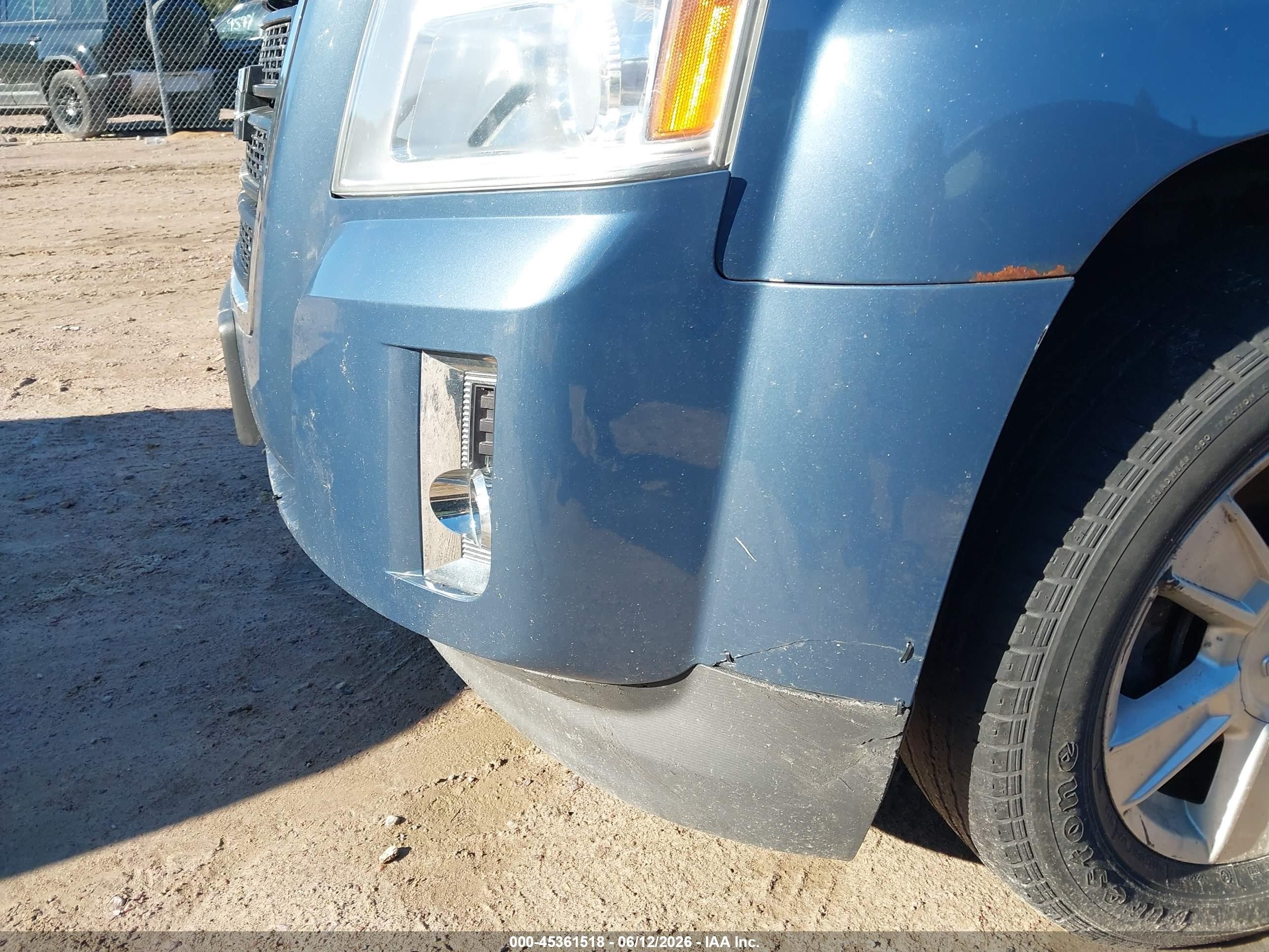2012 Gmc Terrain Sle-1 Blue vin: 2GKFLREK4C6157062