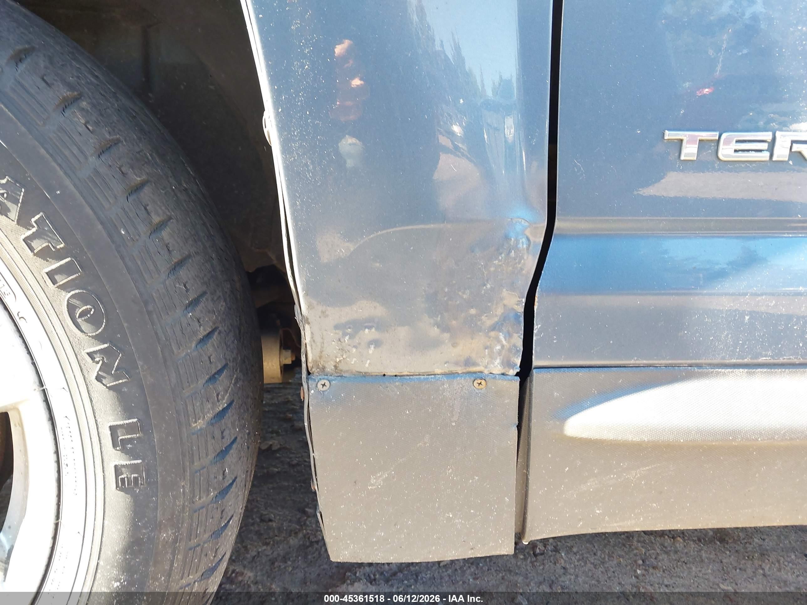 2012 Gmc Terrain Sle-1 Blue vin: 2GKFLREK4C6157062
