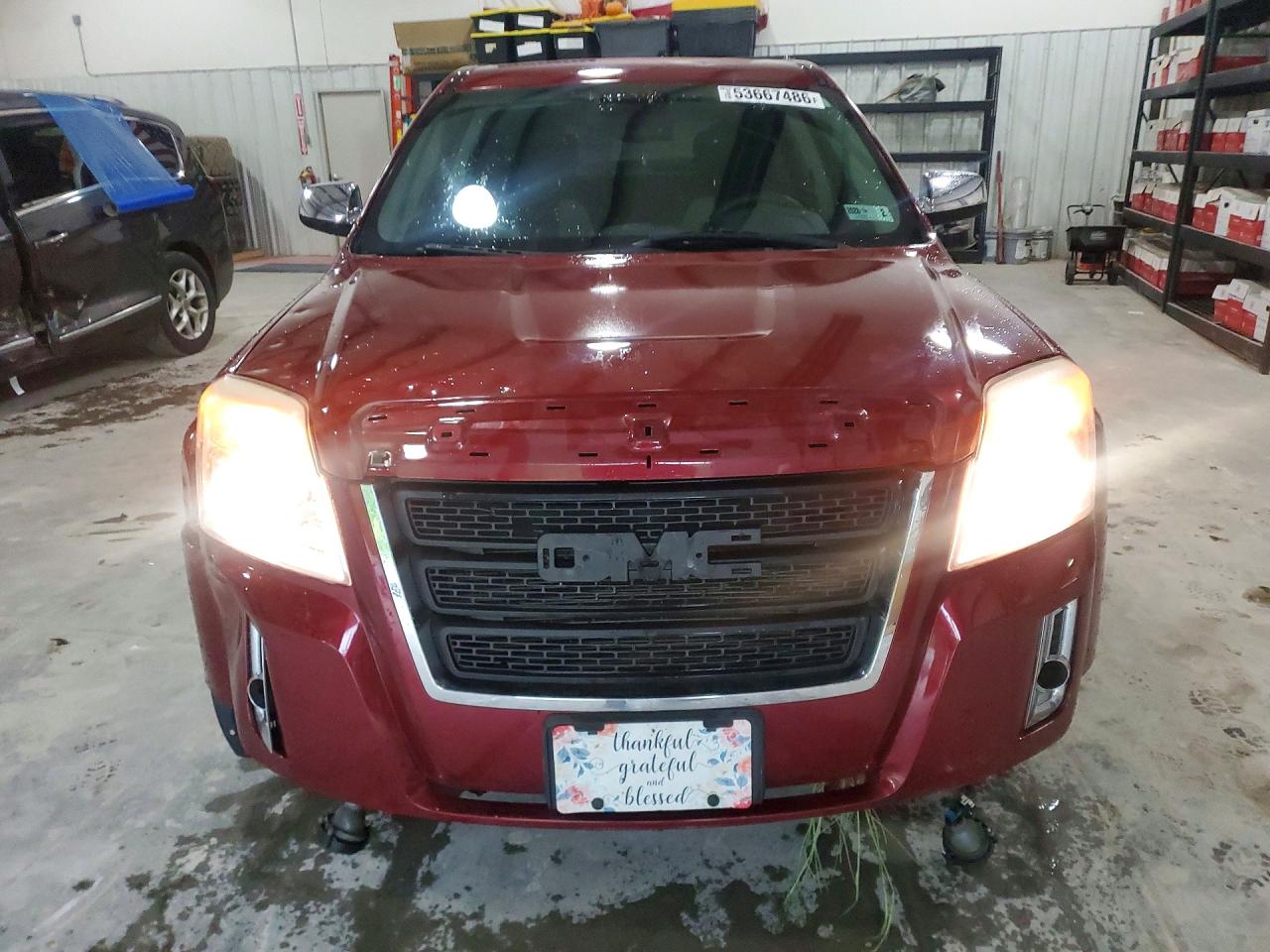 2012 Gmc Terrain Sle Maroon vin: 2GKFLREK4C6214294