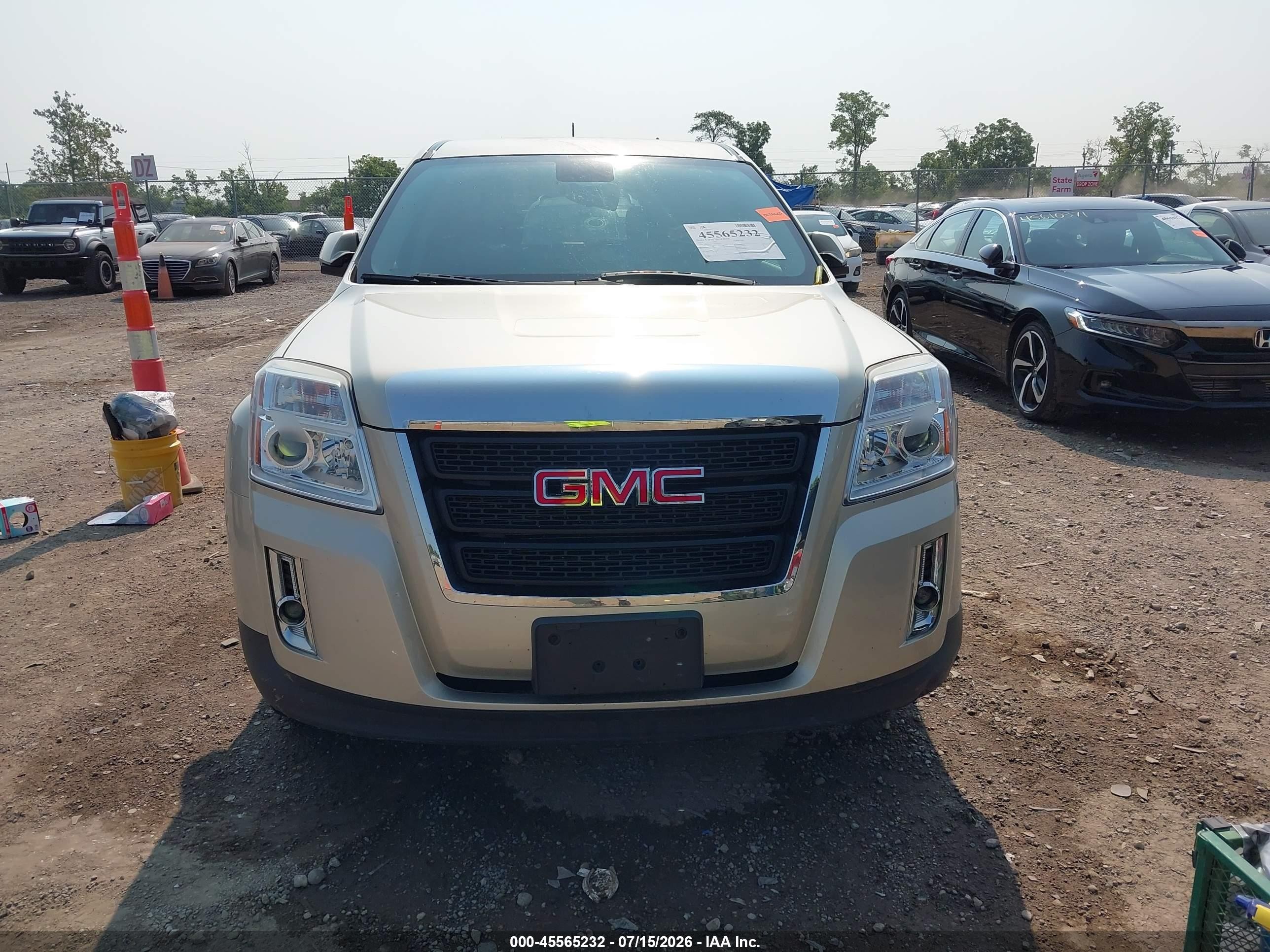 2013 Gmc Terrain Sle-1 Gold vin: 2GKFLREK4D6389095