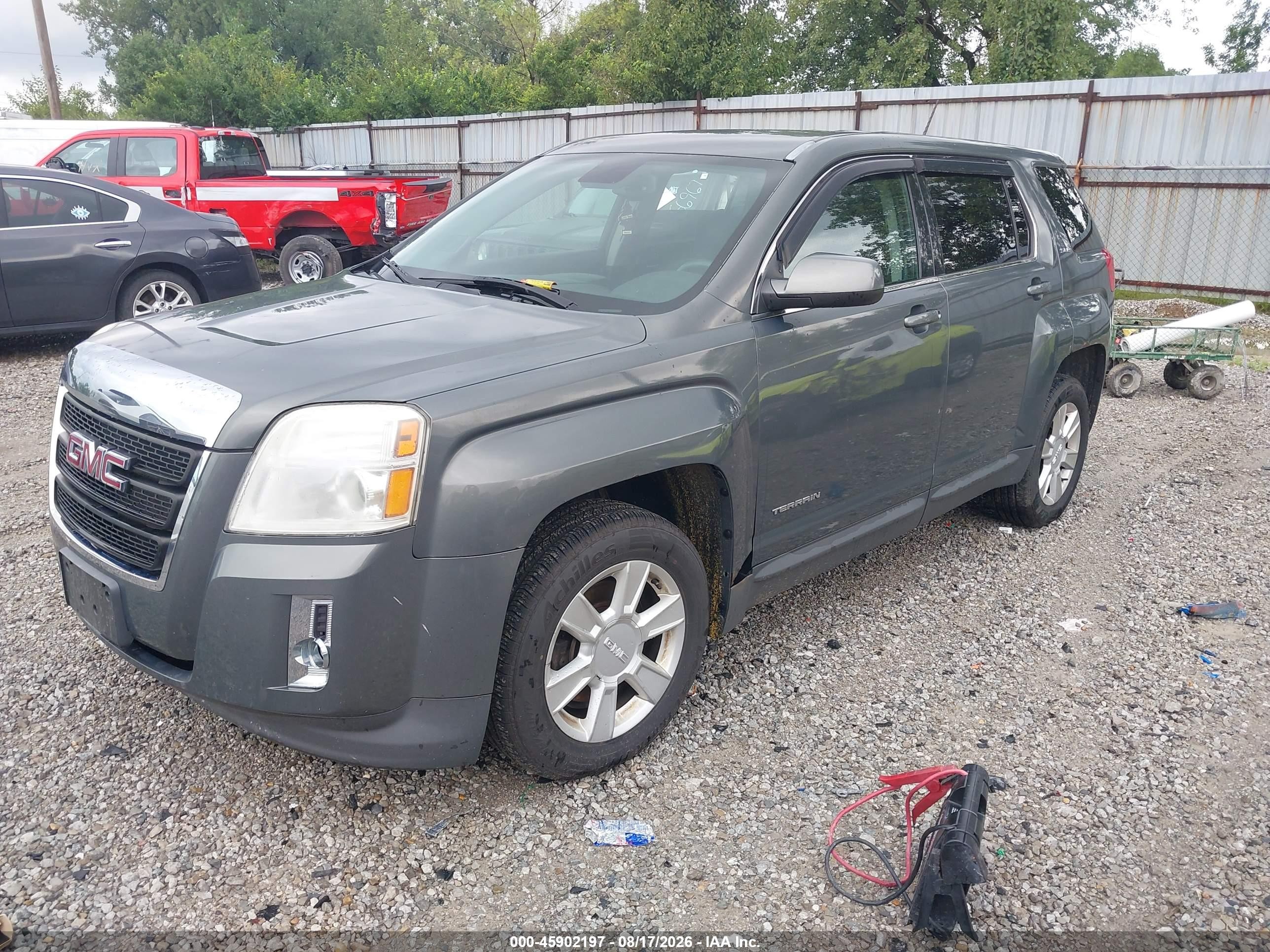 2013 Gmc Terrain Sle-1 Gray vin: 2GKFLREK4D6391767