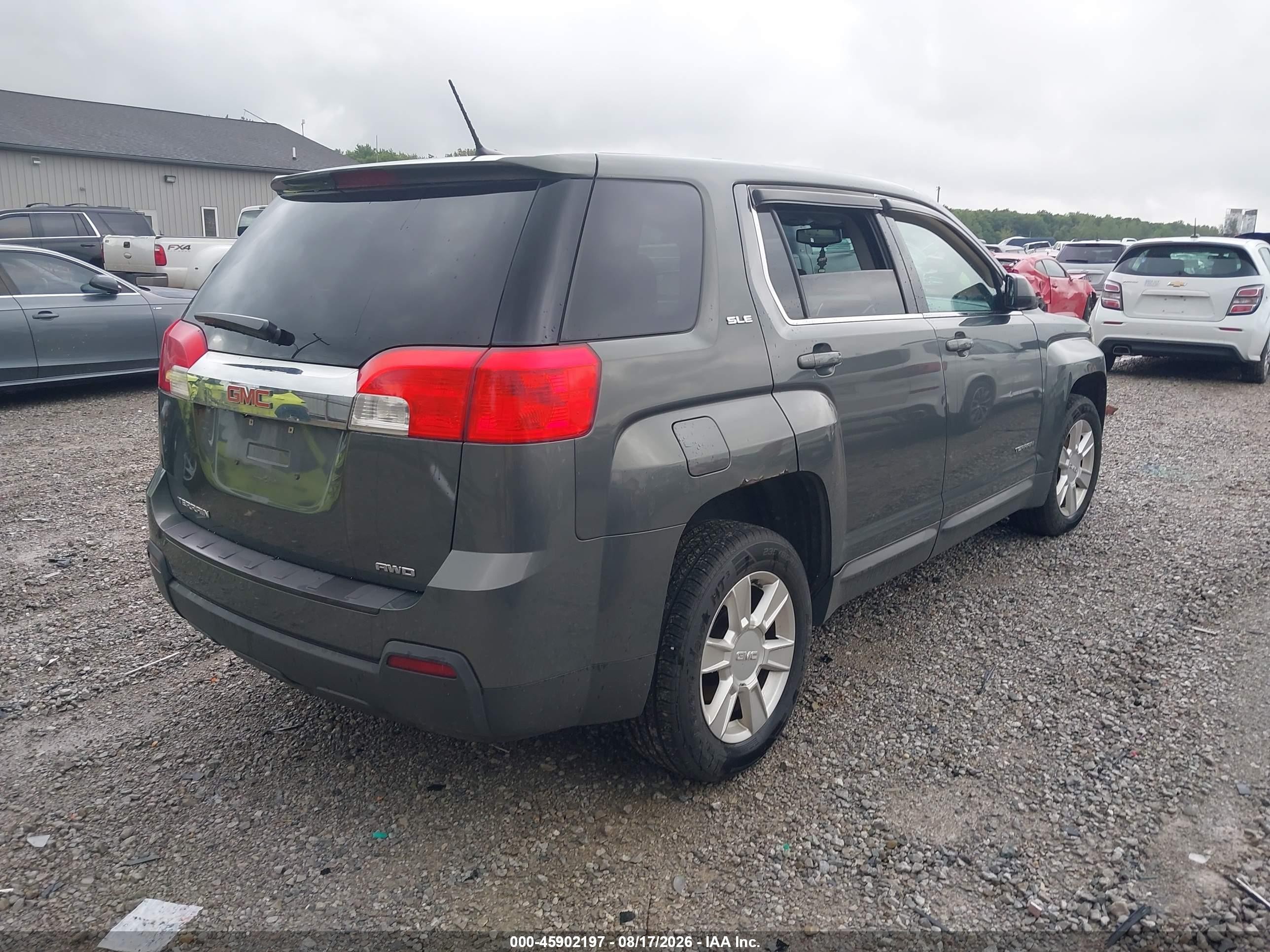 2013 Gmc Terrain Sle-1 Gray vin: 2GKFLREK4D6391767