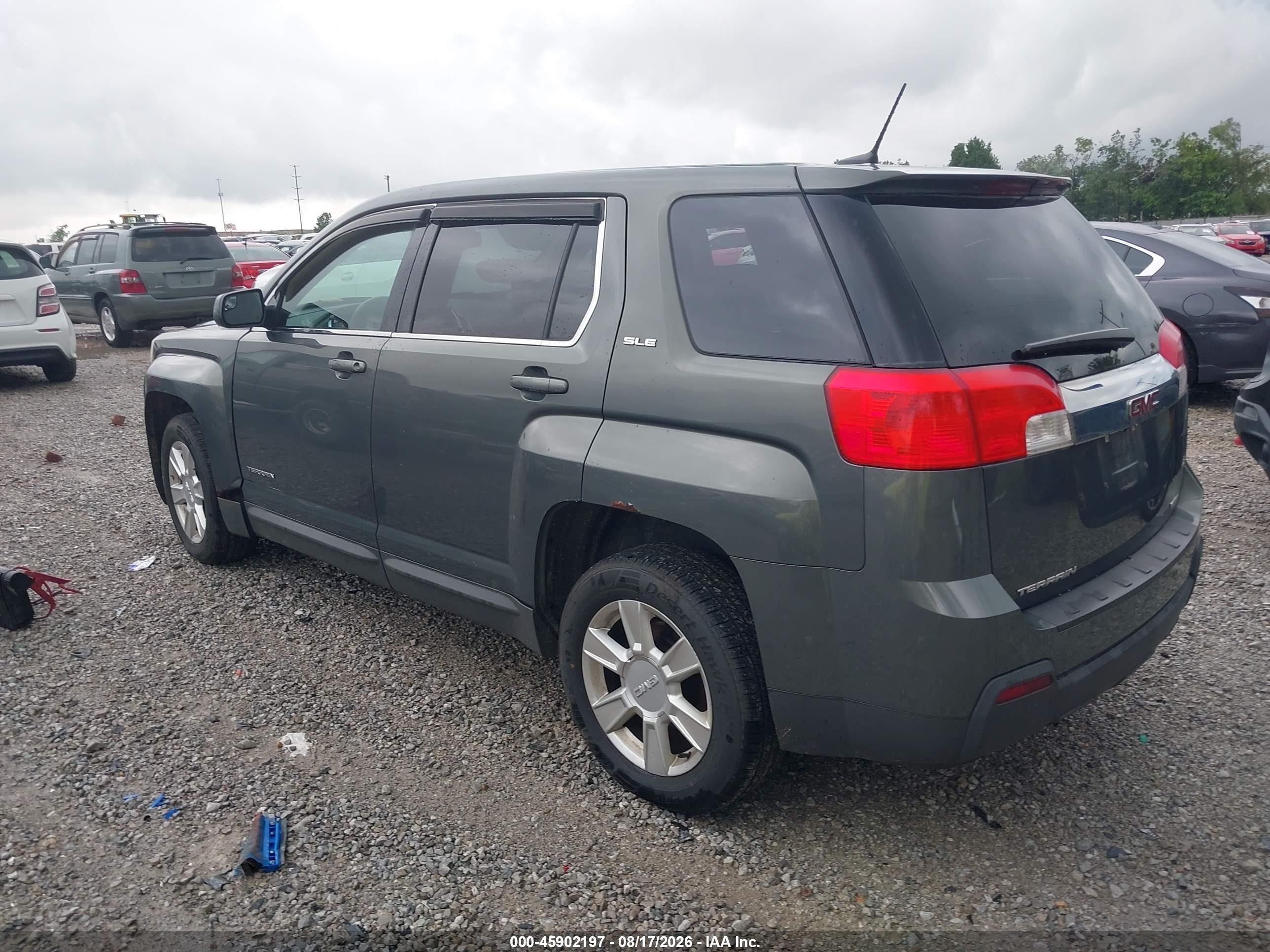 2013 Gmc Terrain Sle-1 Gray vin: 2GKFLREK4D6391767