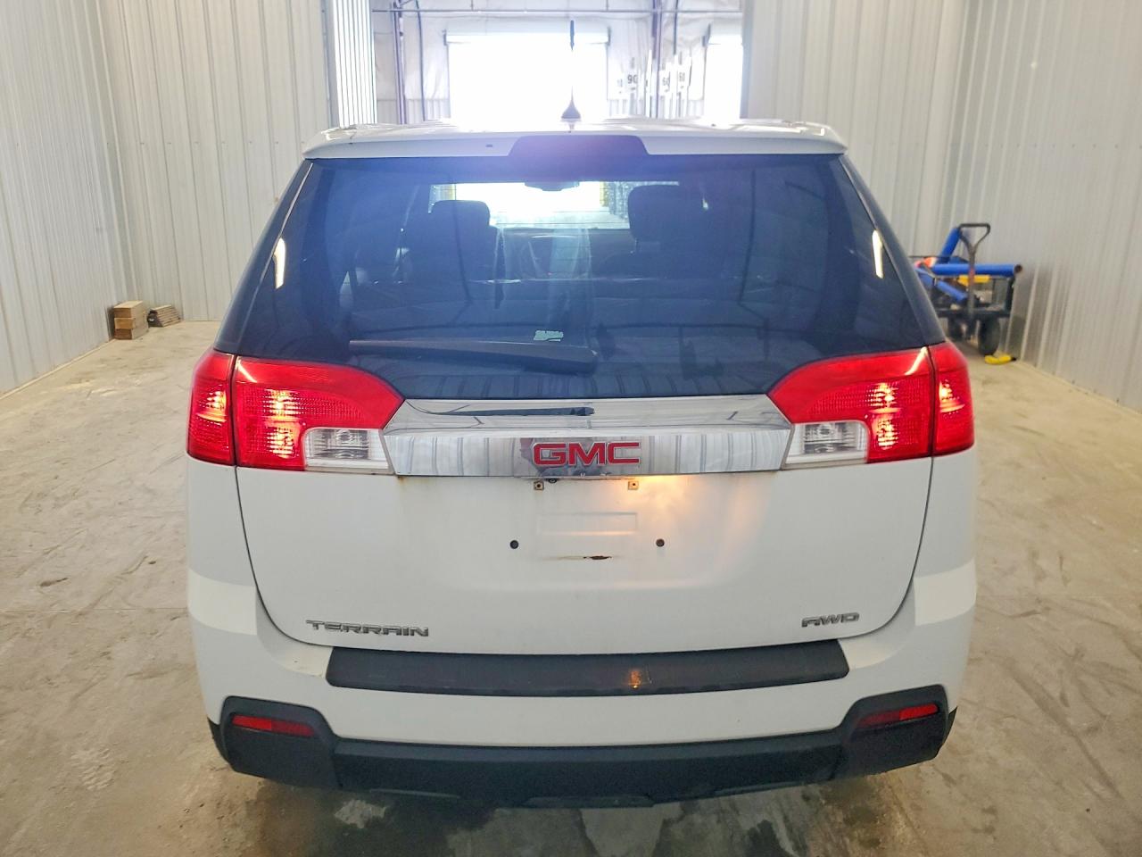 2013 Gmc Terrain Sle White vin: 2GKFLREK4D6394832