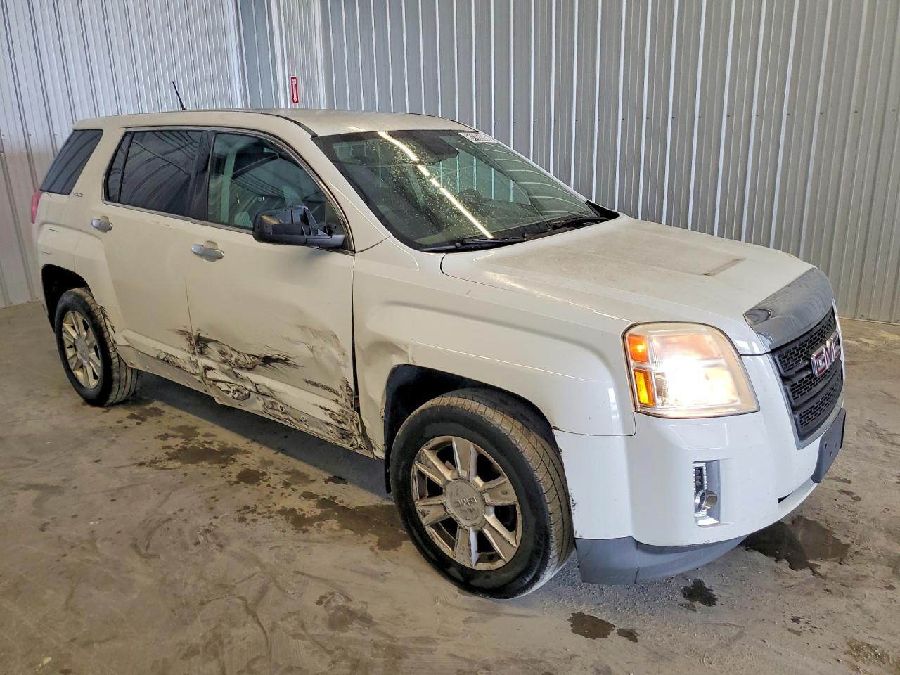 2013 Gmc Terrain Sle White vin: 2GKFLREK4D6394832