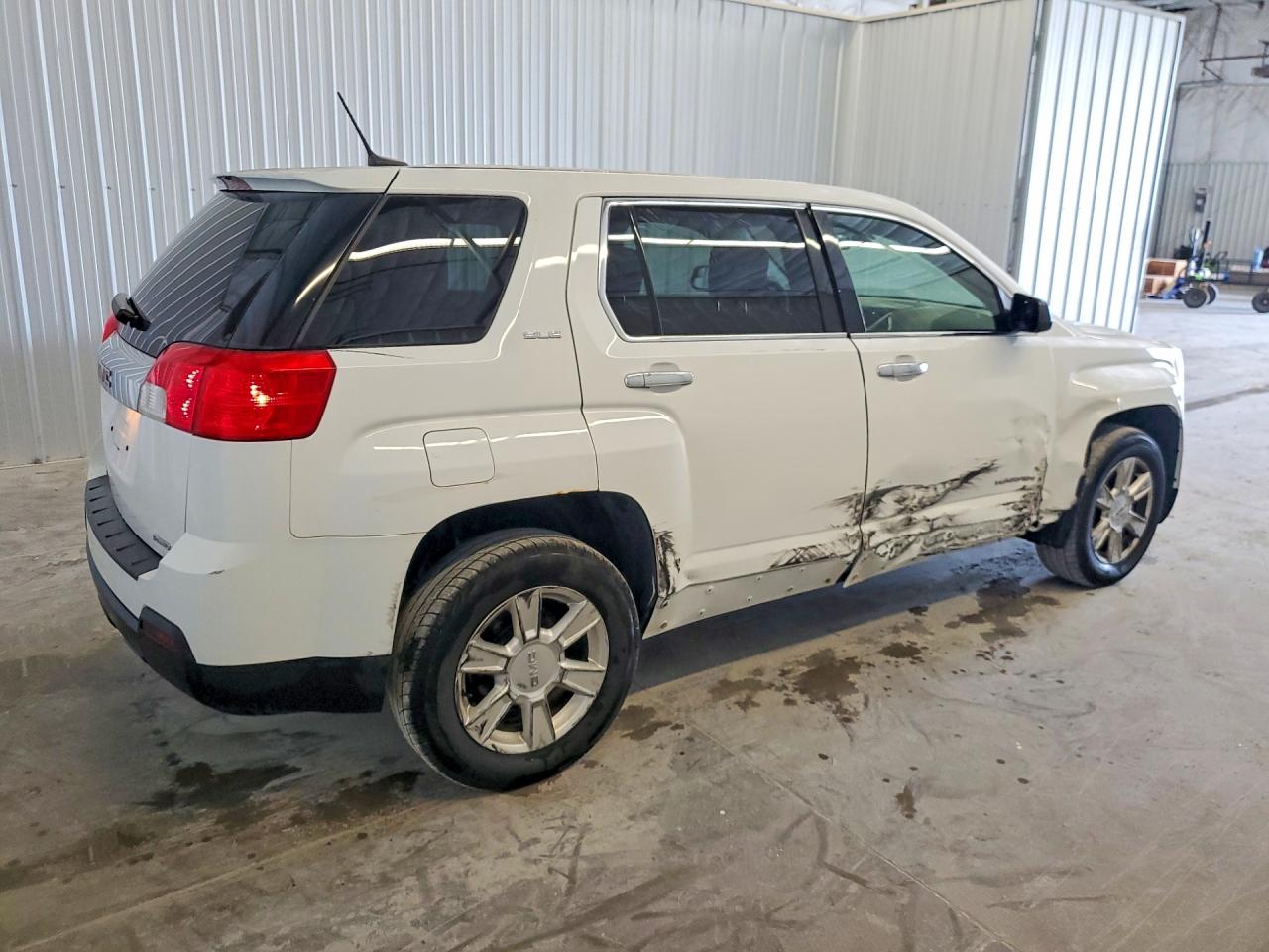 2013 Gmc Terrain Sle White vin: 2GKFLREK4D6394832