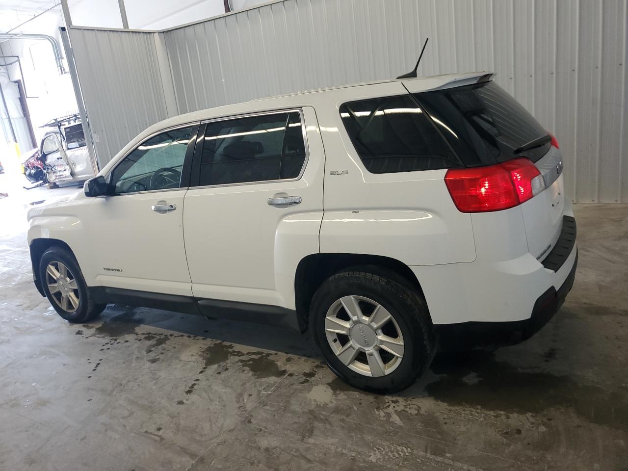 2013 Gmc Terrain Sle White vin: 2GKFLREK4D6394832 Damage: Left Qtr Panel, Multiple Dents/Paint Damage, 2