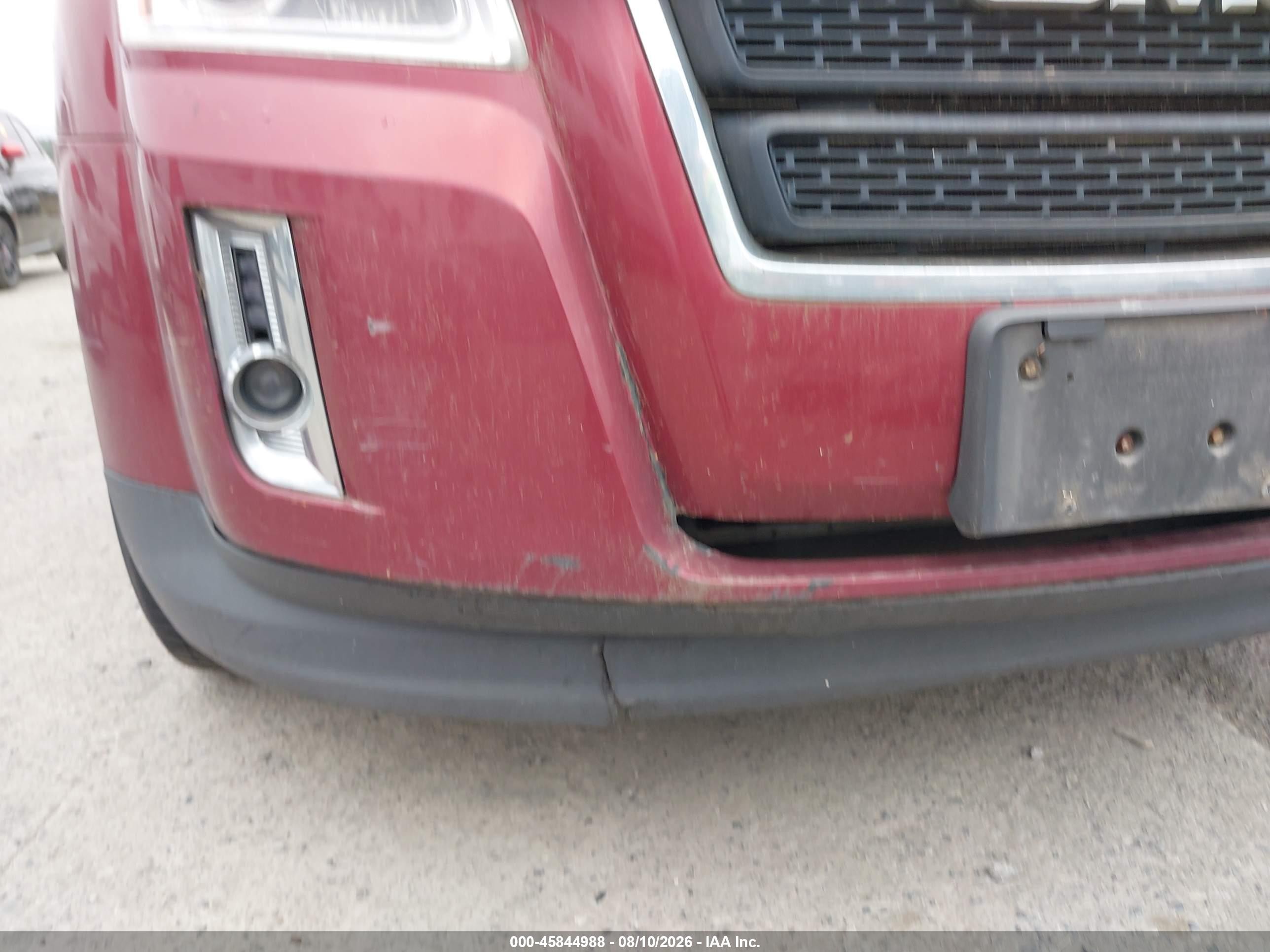 2012 Gmc Terrain Sle-1 Красный vin: 2GKFLREK5C6360915