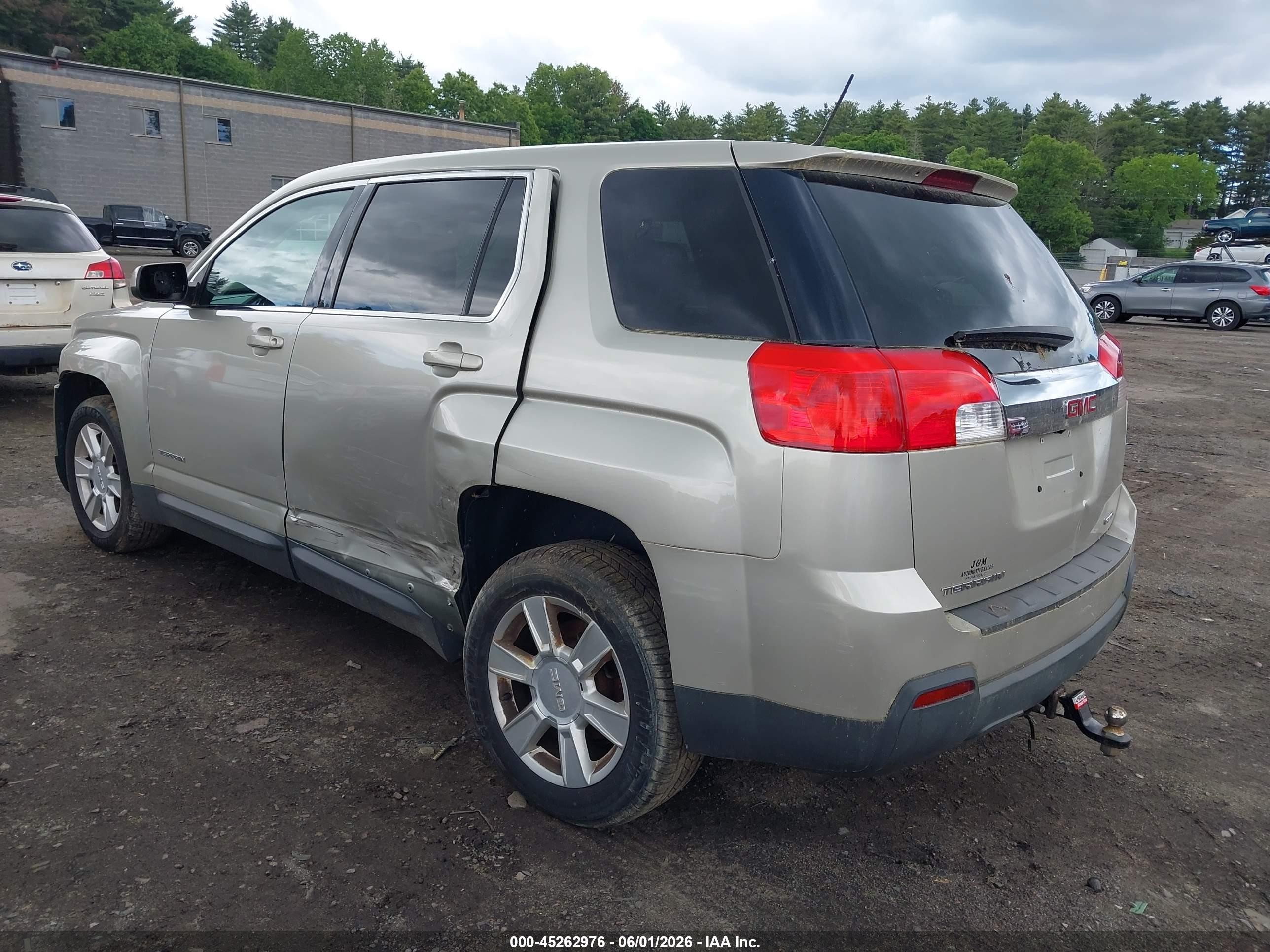 2013 Gmc Terrain Sle-1 Beige vin: 2GKFLREK6D6301633
