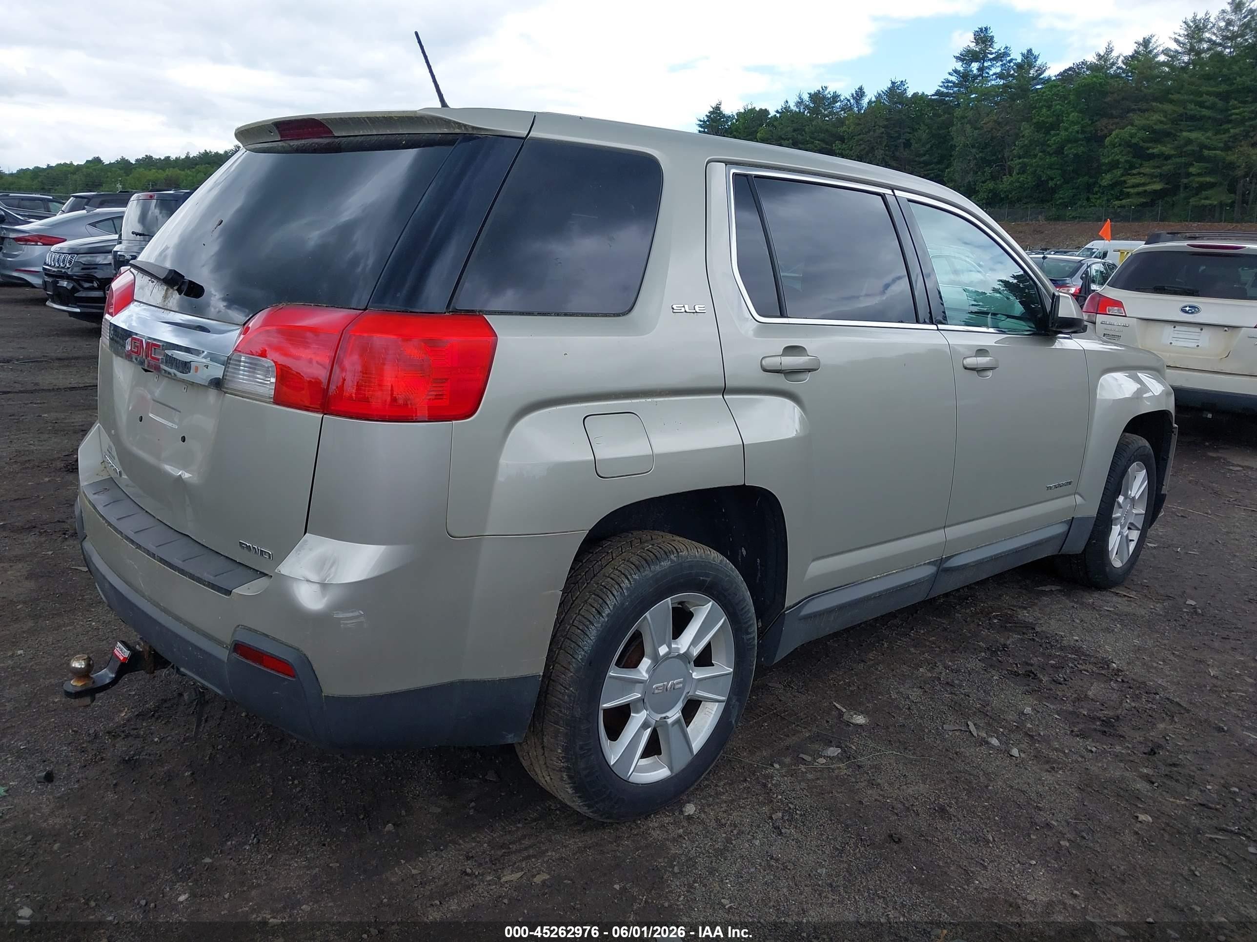 2013 Gmc Terrain Sle-1 Beige vin: 2GKFLREK6D6301633
