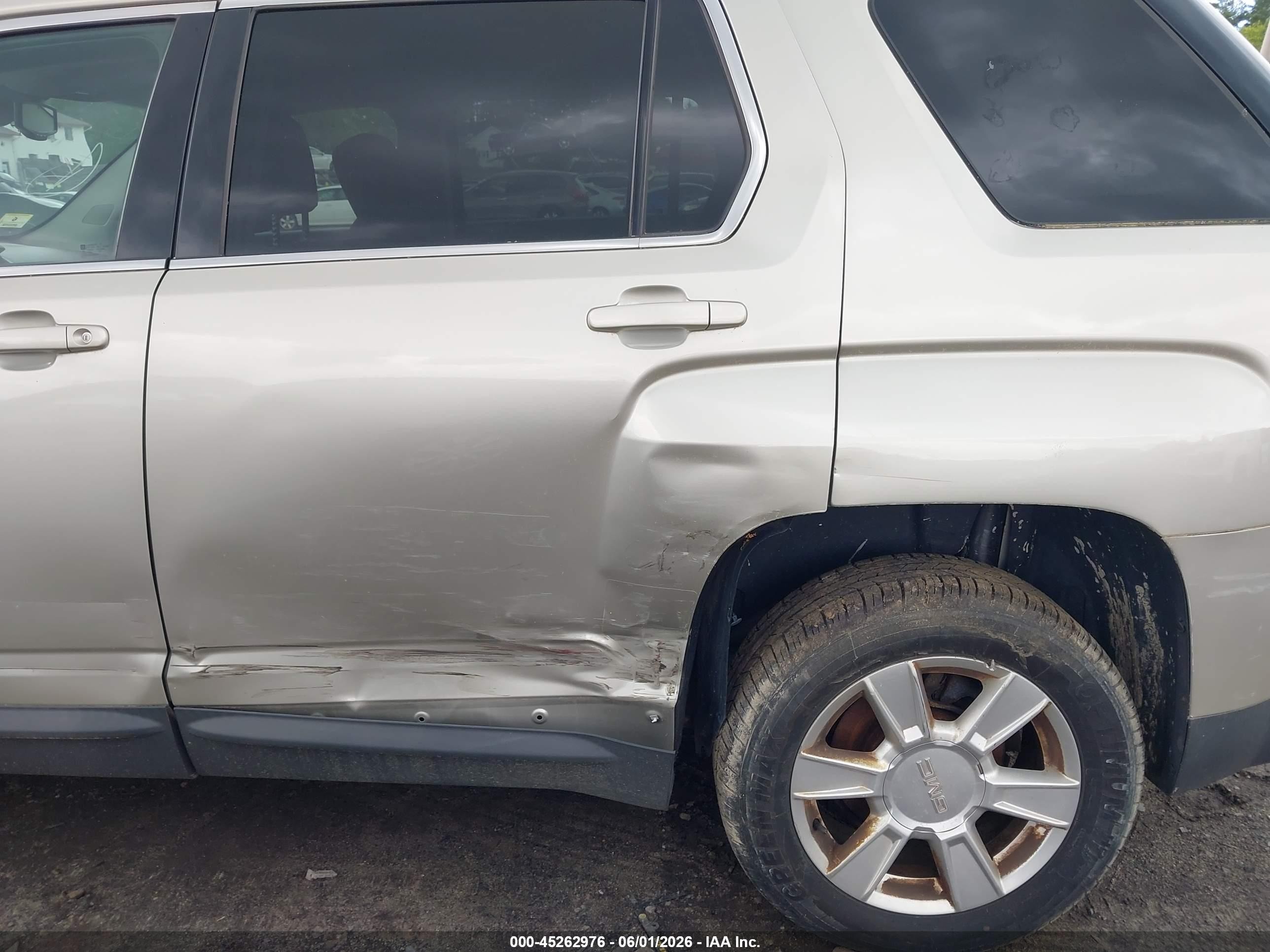 2013 Gmc Terrain Sle-1 Beige vin: 2GKFLREK6D6301633