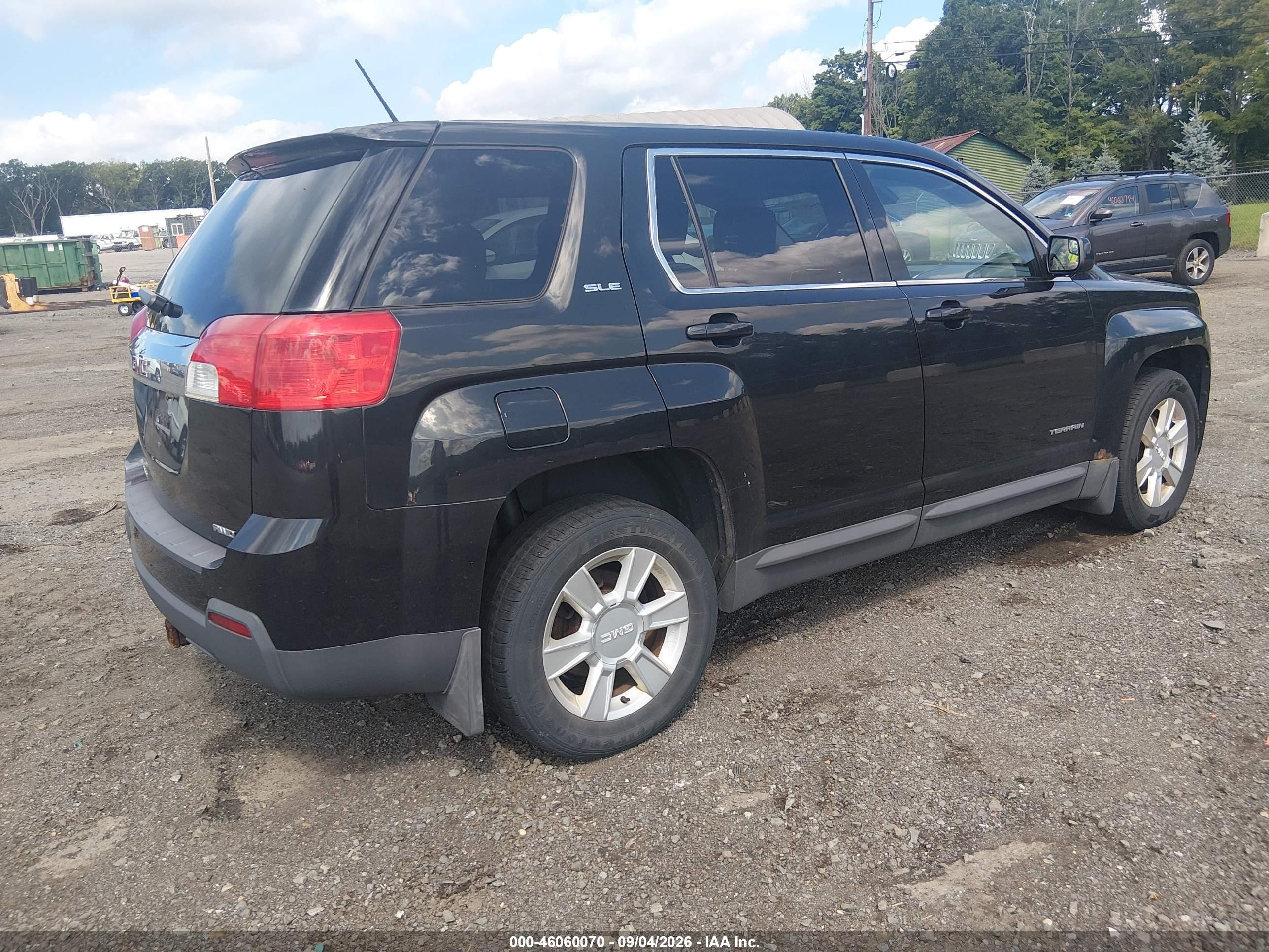 2013 Gmc Terrain Sle-1 Black vin: 2GKFLREK6D6359869