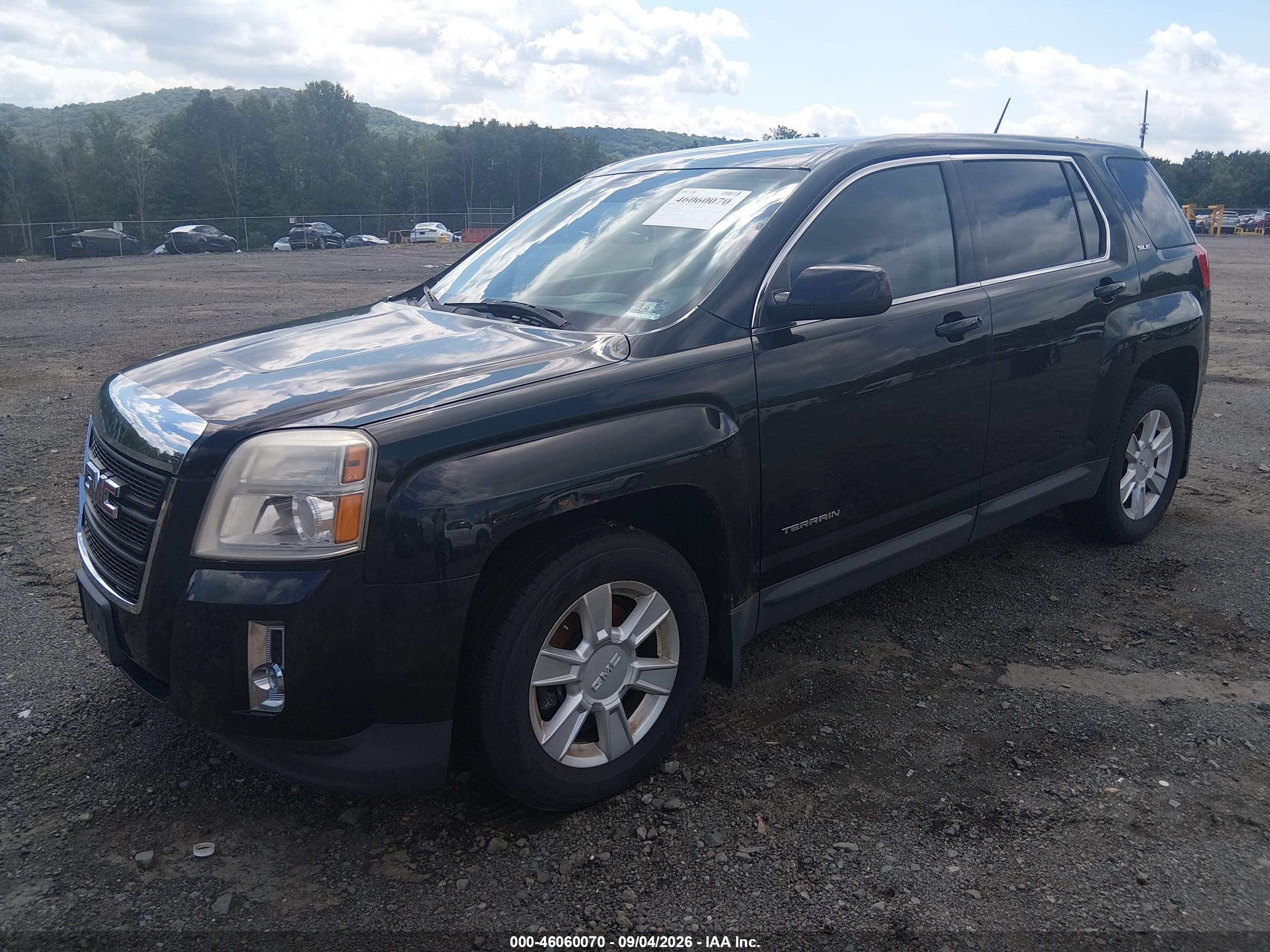 2013 Gmc Terrain Sle-1 Black vin: 2GKFLREK6D6359869