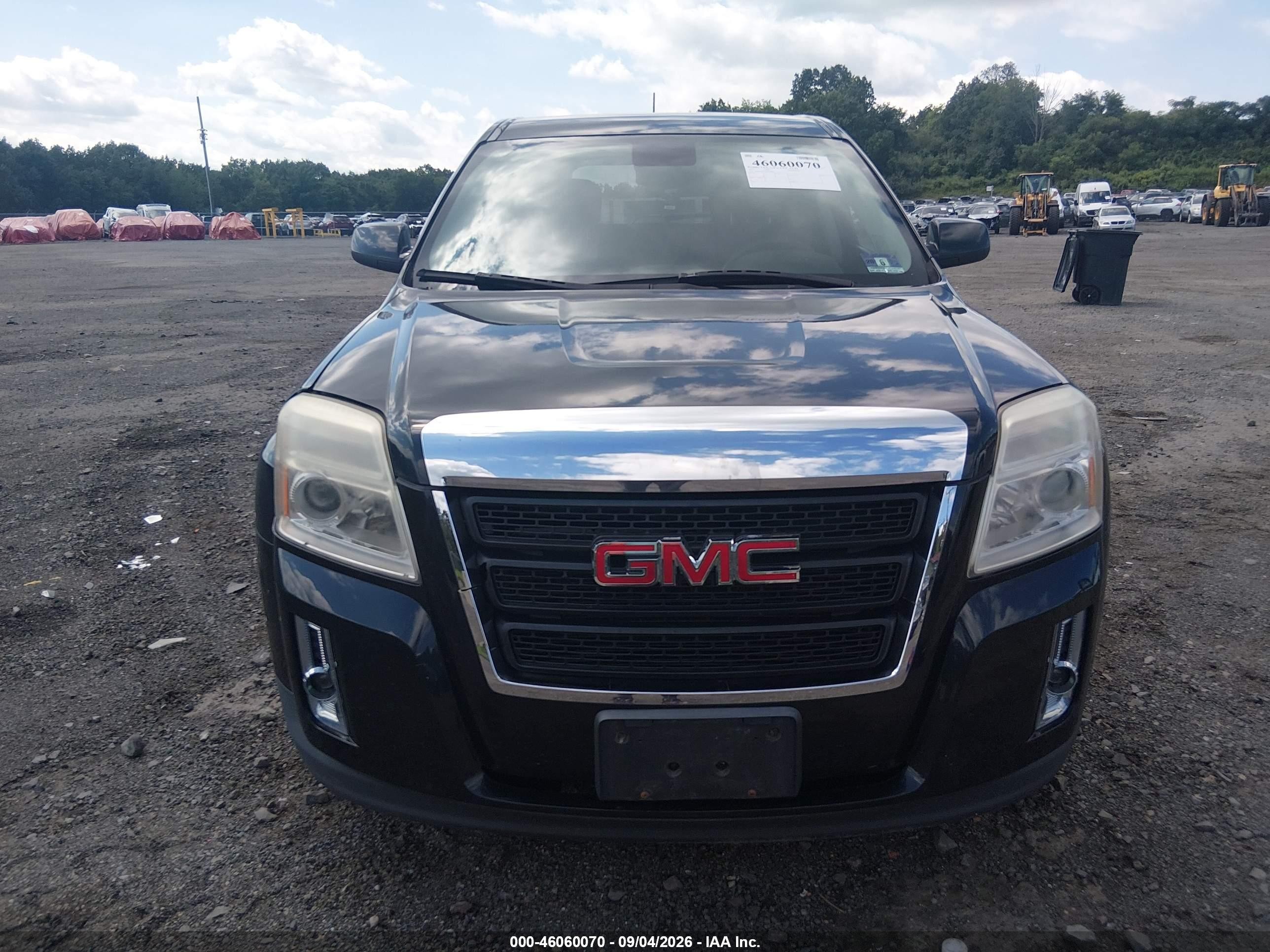 2013 Gmc Terrain Sle-1 Black vin: 2GKFLREK6D6359869