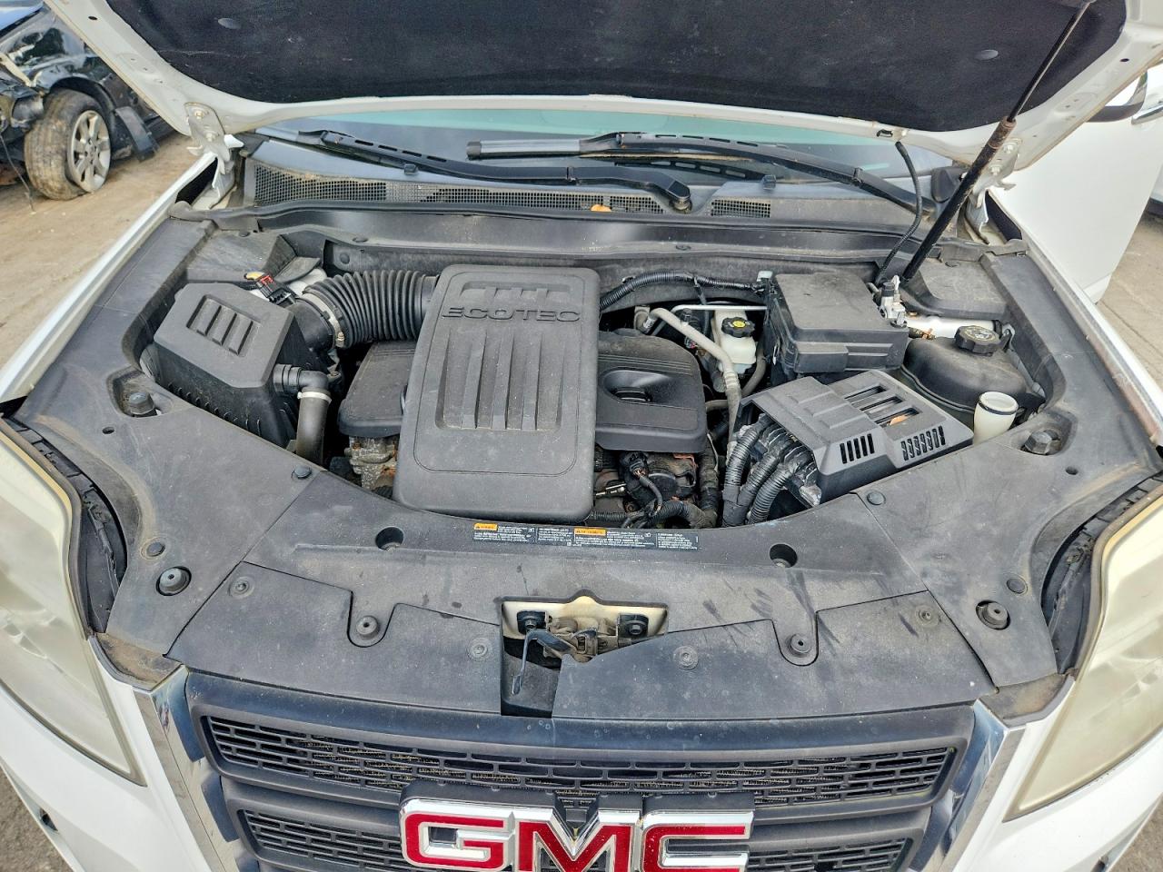 2013 Gmc Terrain Sle White vin: 2GKFLREK6D6418662