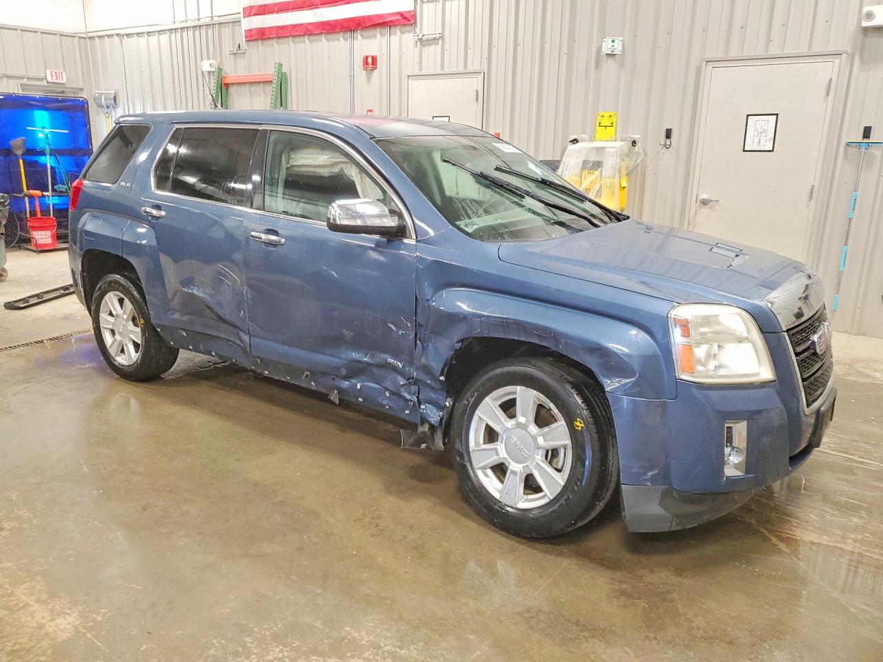 2012 Gmc Terrain Sle Blue vin: 2GKFLREK7C6216623