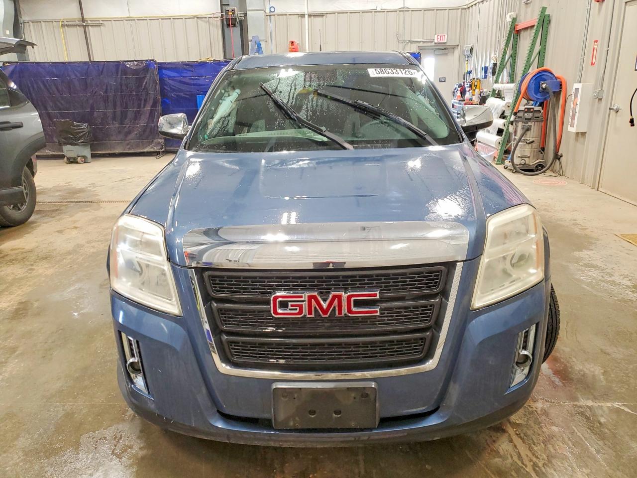 2012 Gmc Terrain Sle Blue vin: 2GKFLREK7C6216623