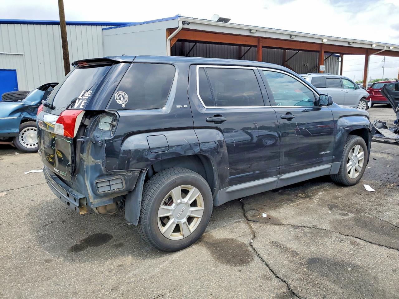 2012 Gmc Terrain Sle Black vin: 2GKFLREK7C6241442
