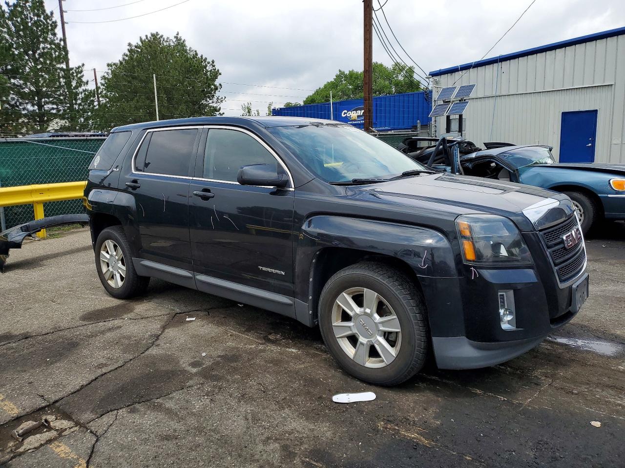 2012 Gmc Terrain Sle Black vin: 2GKFLREK7C6241442