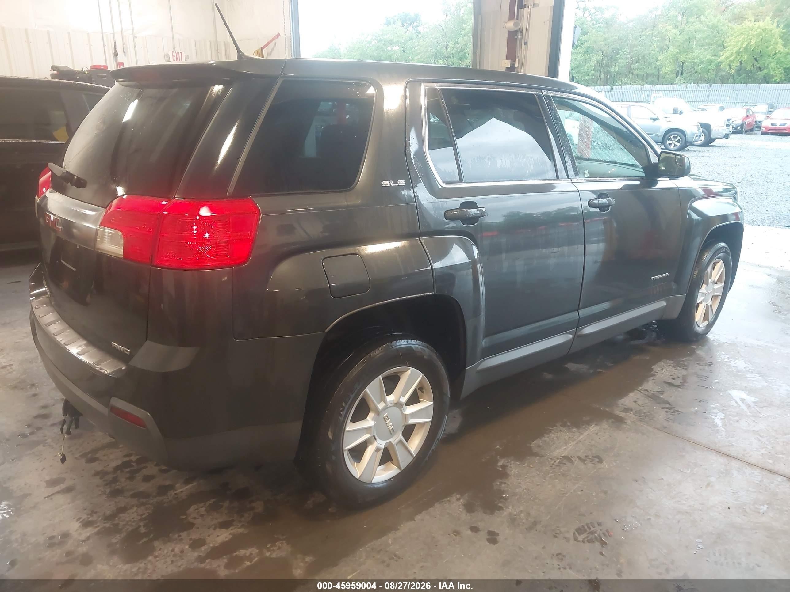 2013 Gmc Terrain Sle-1 Серый vin: 2GKFLREK7D6299715