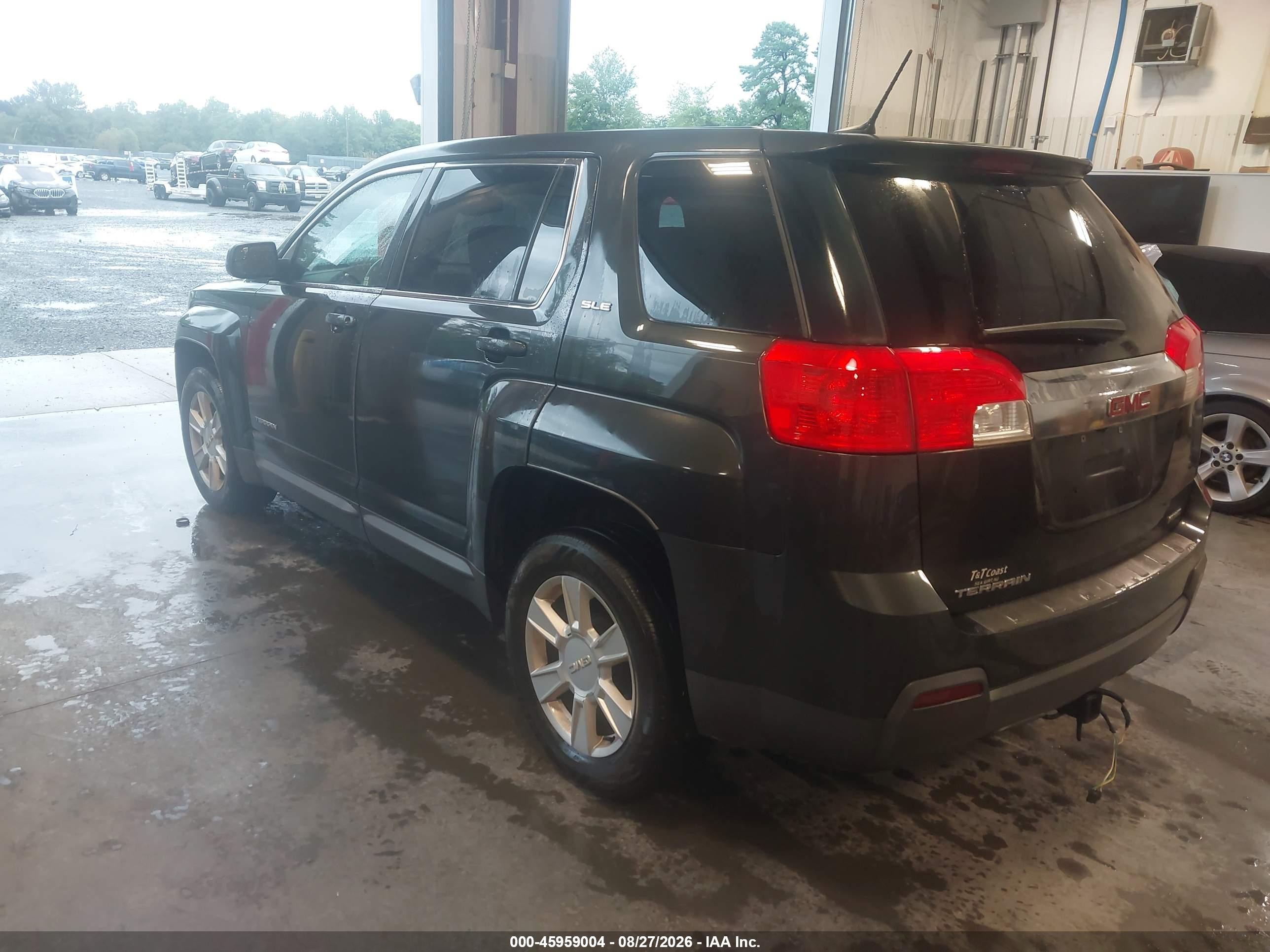 2013 Gmc Terrain Sle-1 Серый vin: 2GKFLREK7D6299715