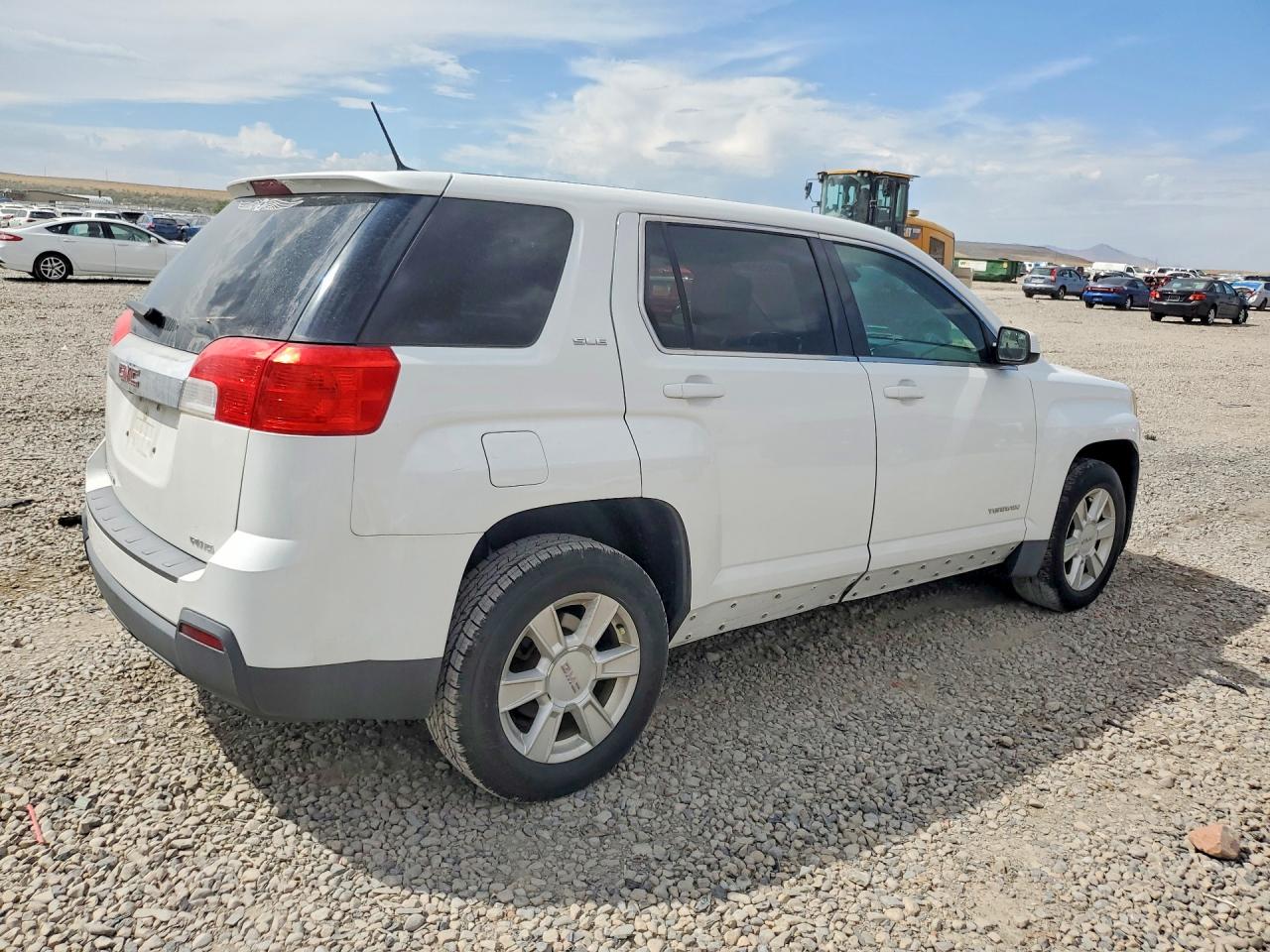 2013 Gmc Terrain Sle White vin: 2GKFLREK7D6430898