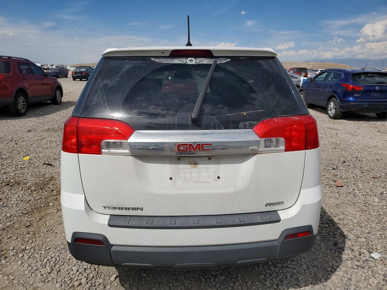 2013 Gmc Terrain Sle White vin: 2GKFLREK7D6430898