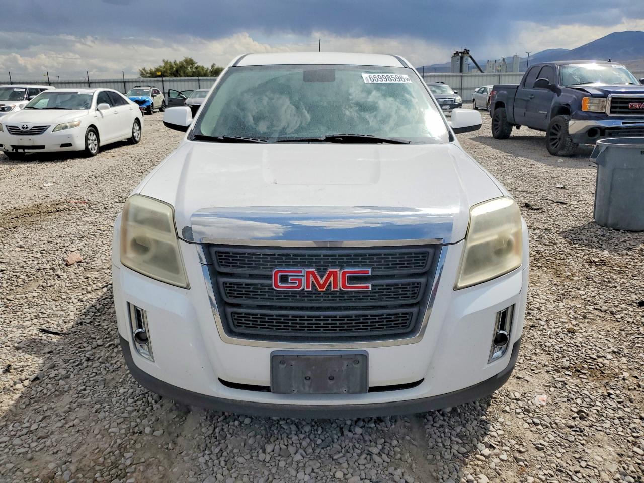 2013 Gmc Terrain Sle White vin: 2GKFLREK7D6430898