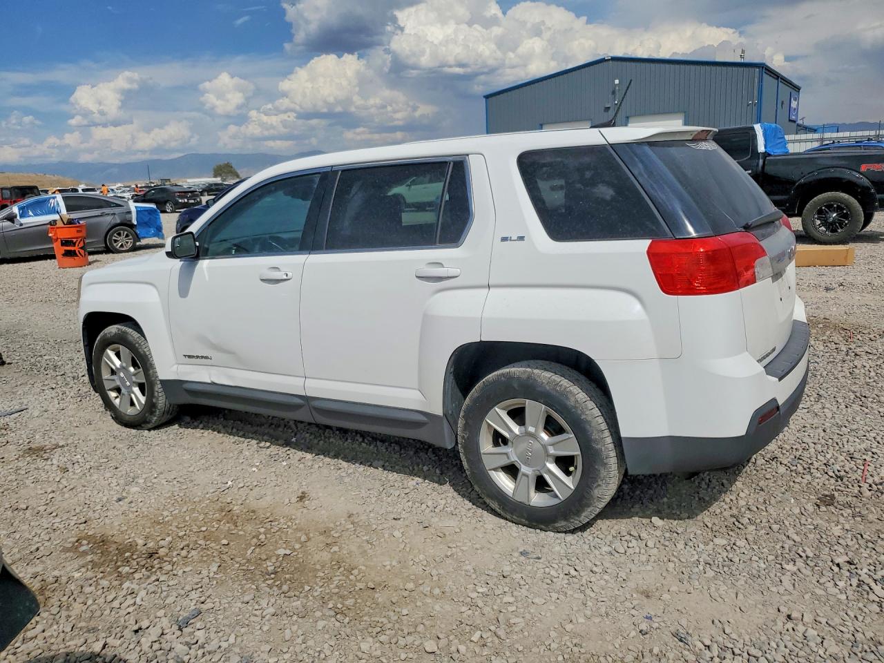 2013 Gmc Terrain Sle White vin: 2GKFLREK7D6430898