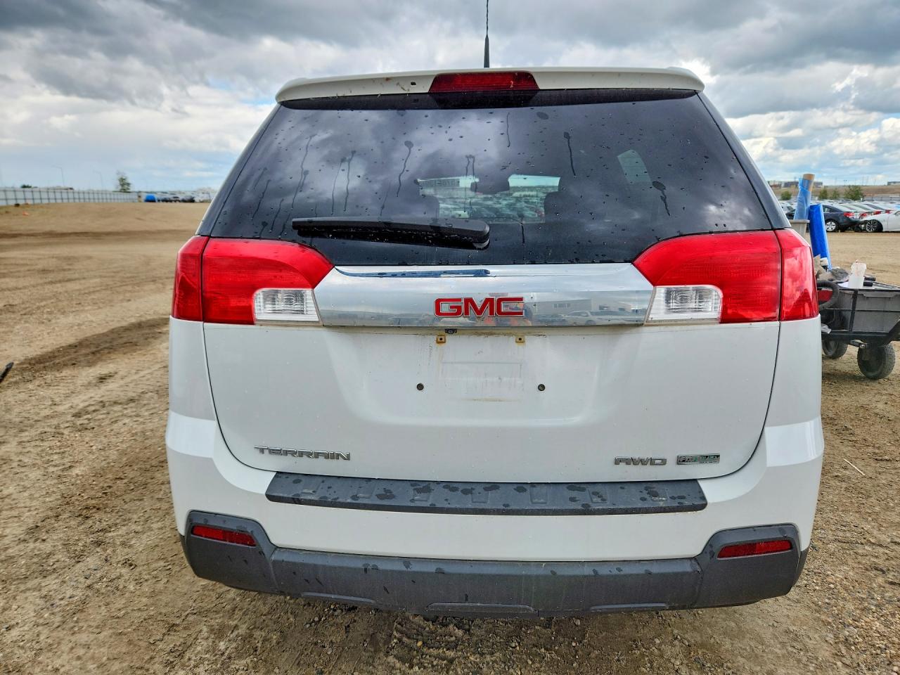 2012 Gmc Terrain Sle White vin: 2GKFLREK8C6245760
