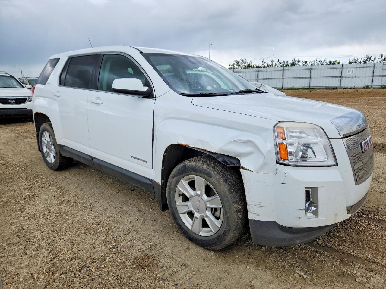 2012 Gmc Terrain Sle White vin: 2GKFLREK8C6245760