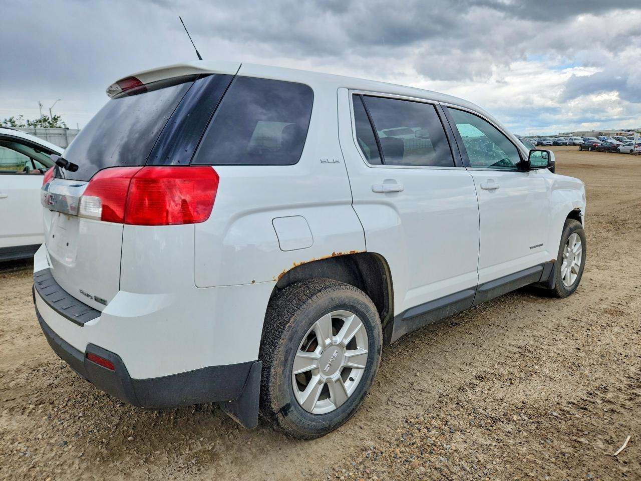 2012 Gmc Terrain Sle White vin: 2GKFLREK8C6245760
