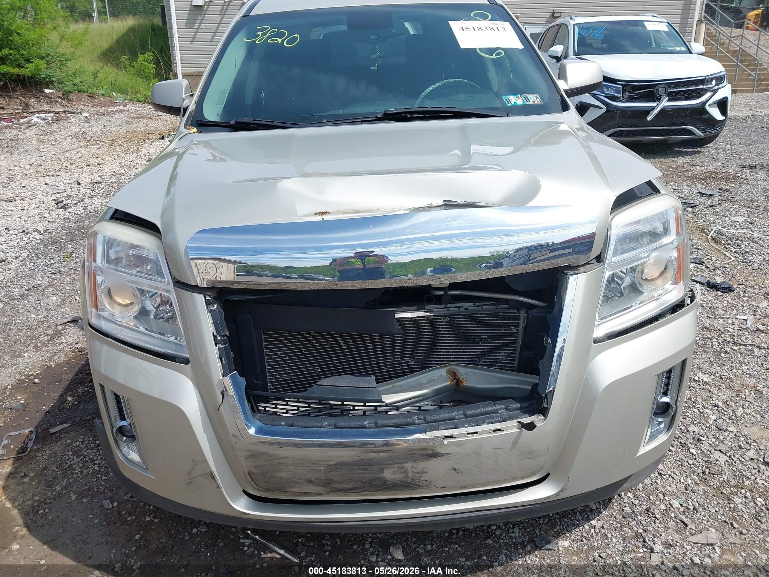 2013 Gmc Terrain Sle-1 Beige vin: 2GKFLREK8D6203820