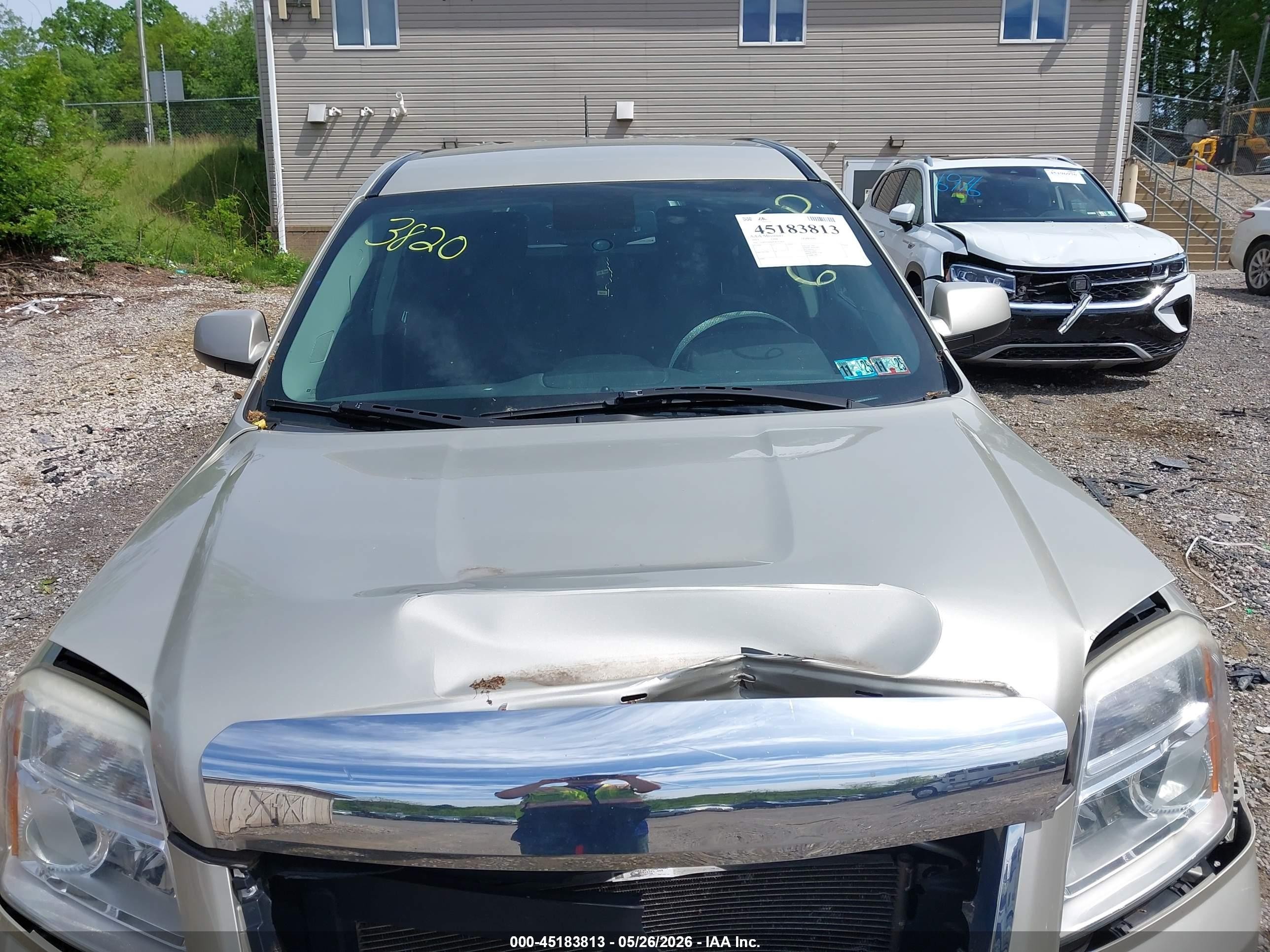 2013 Gmc Terrain Sle-1 Beige vin: 2GKFLREK8D6203820