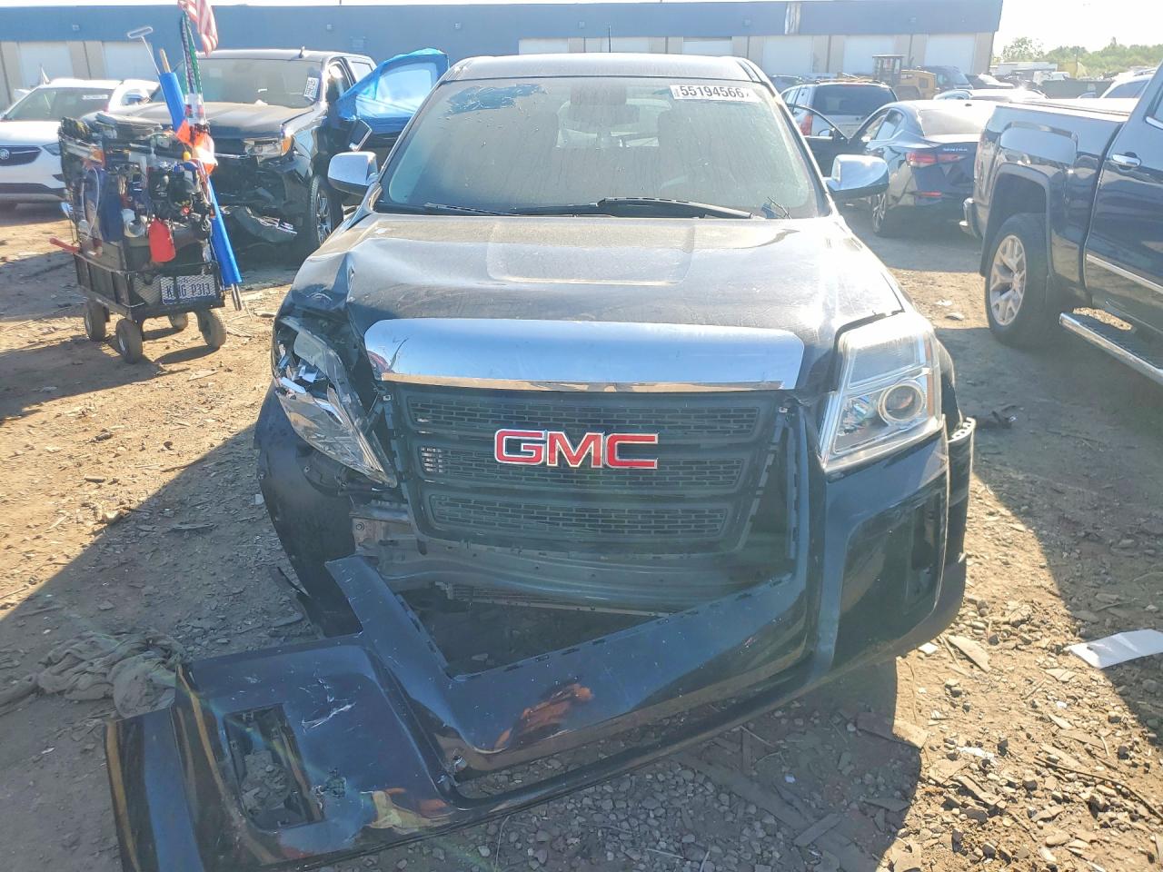 2013 Gmc Terrain Sle Black vin: 2GKFLREK8D6210038