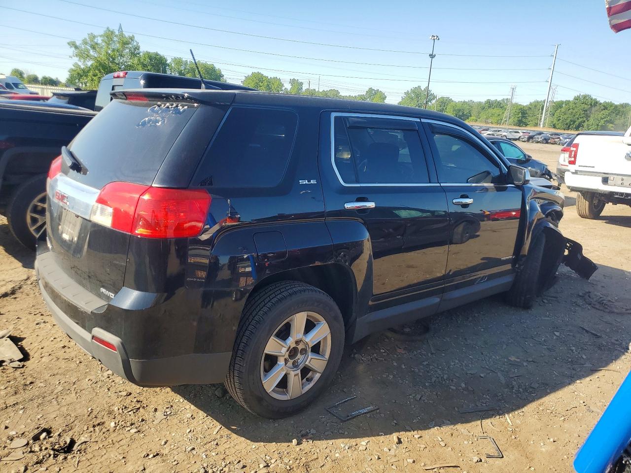 2013 Gmc Terrain Sle Black vin: 2GKFLREK8D6210038
