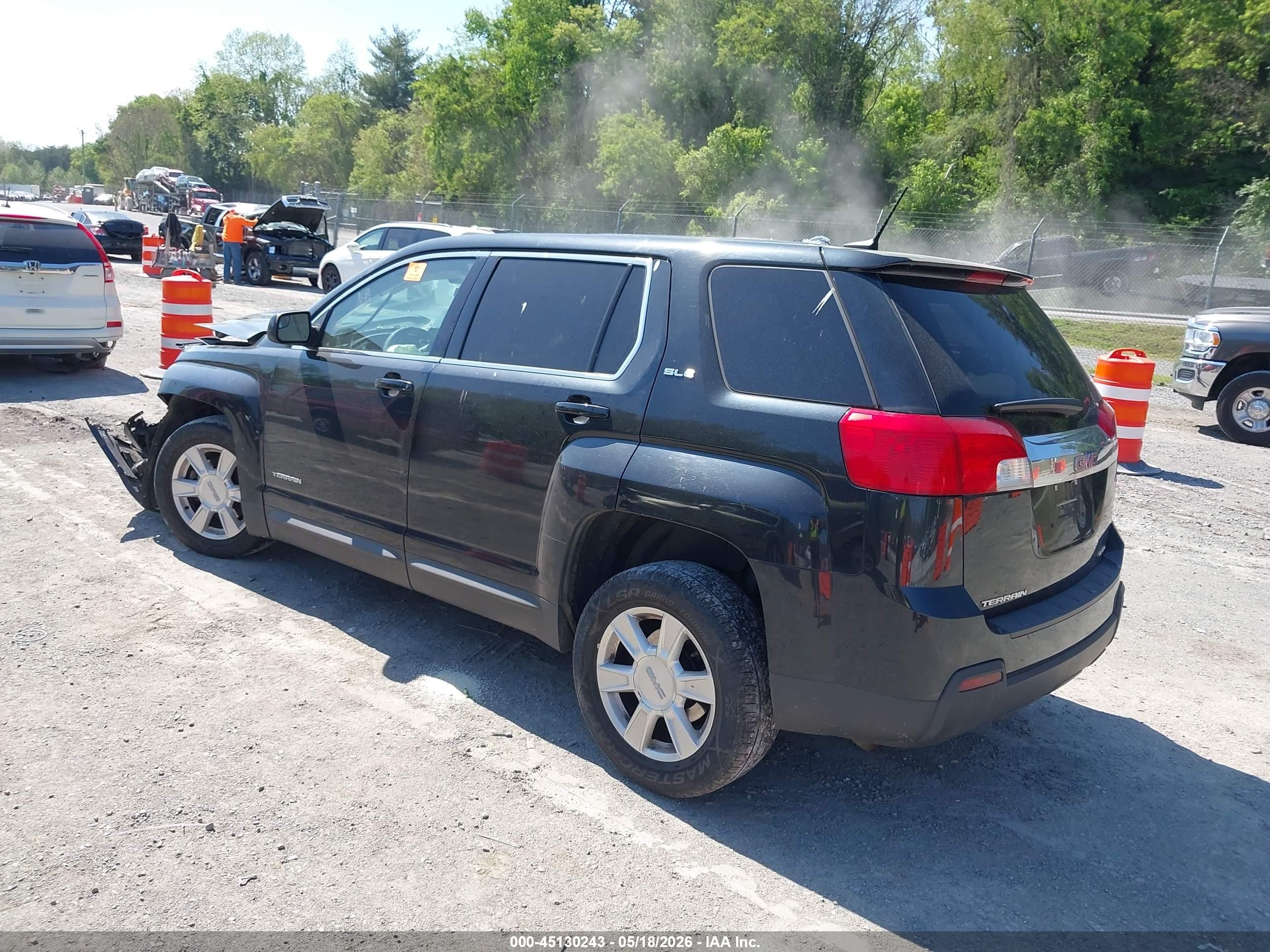 2013 Gmc Terrain Sle-1 Черный vin: 2GKFLREK8D6273849